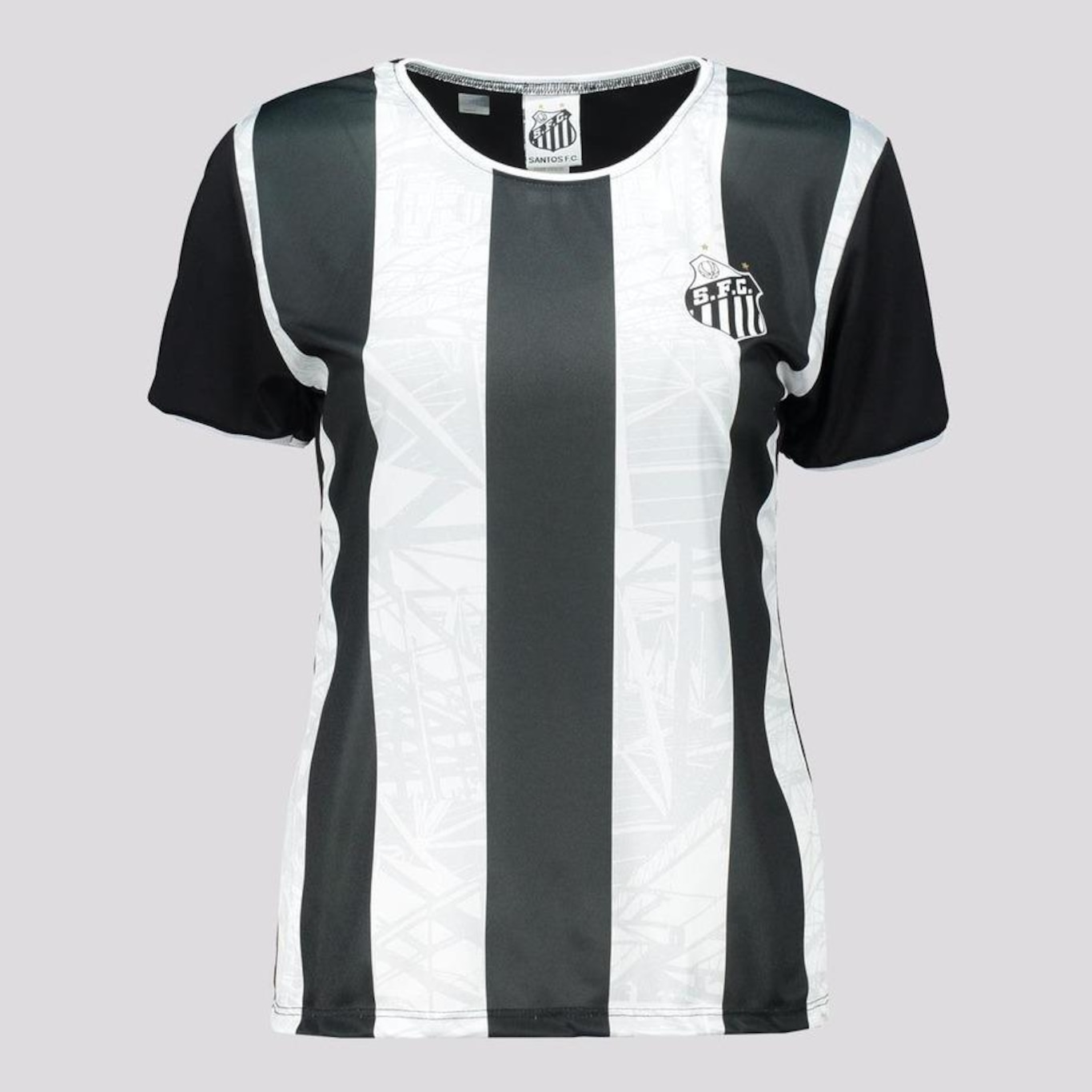 Camisa Futfanatics Santos Poetry - Feminina - Foto 1