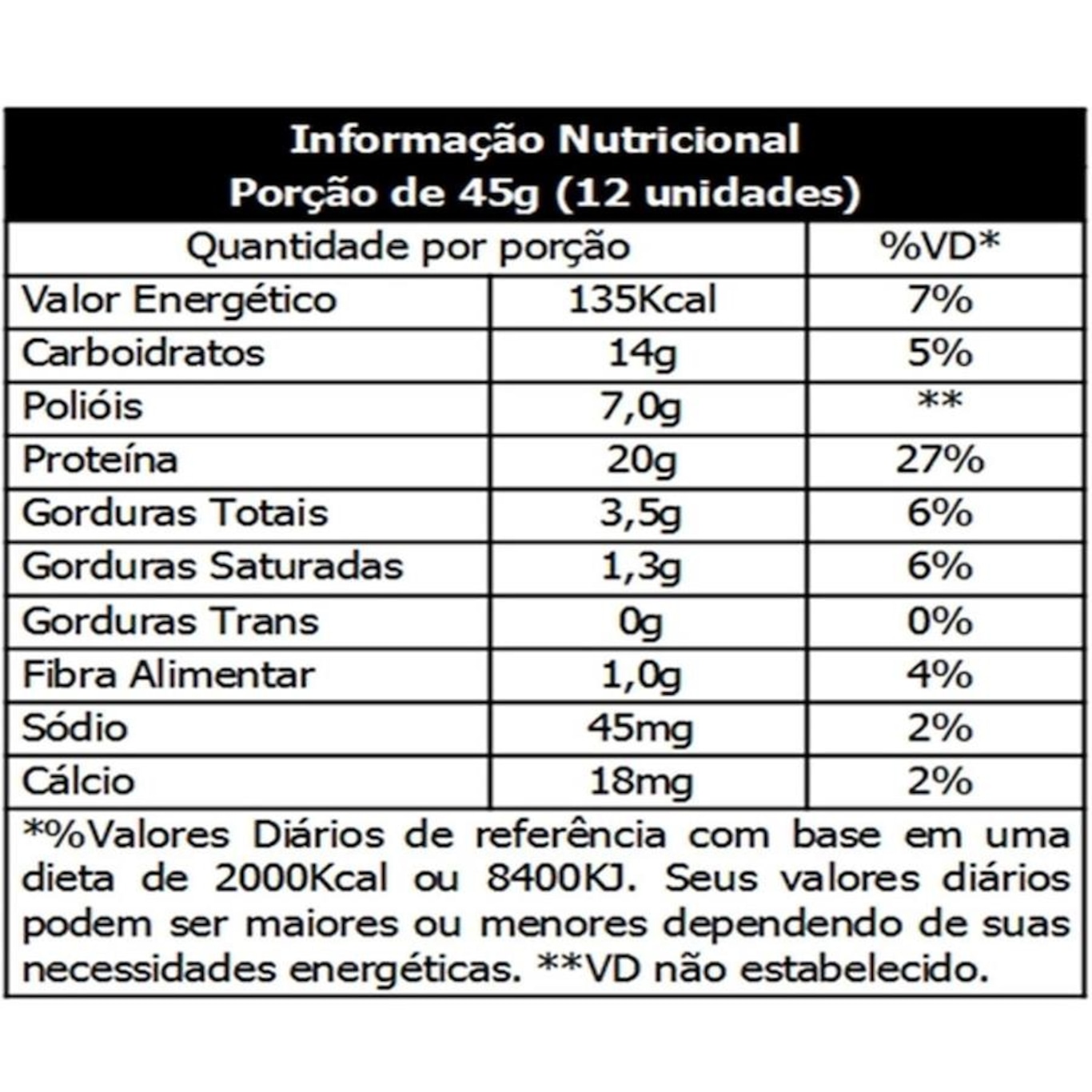 Biscoito Whey Viv Fit - Chocolate - 45g - Foto 2