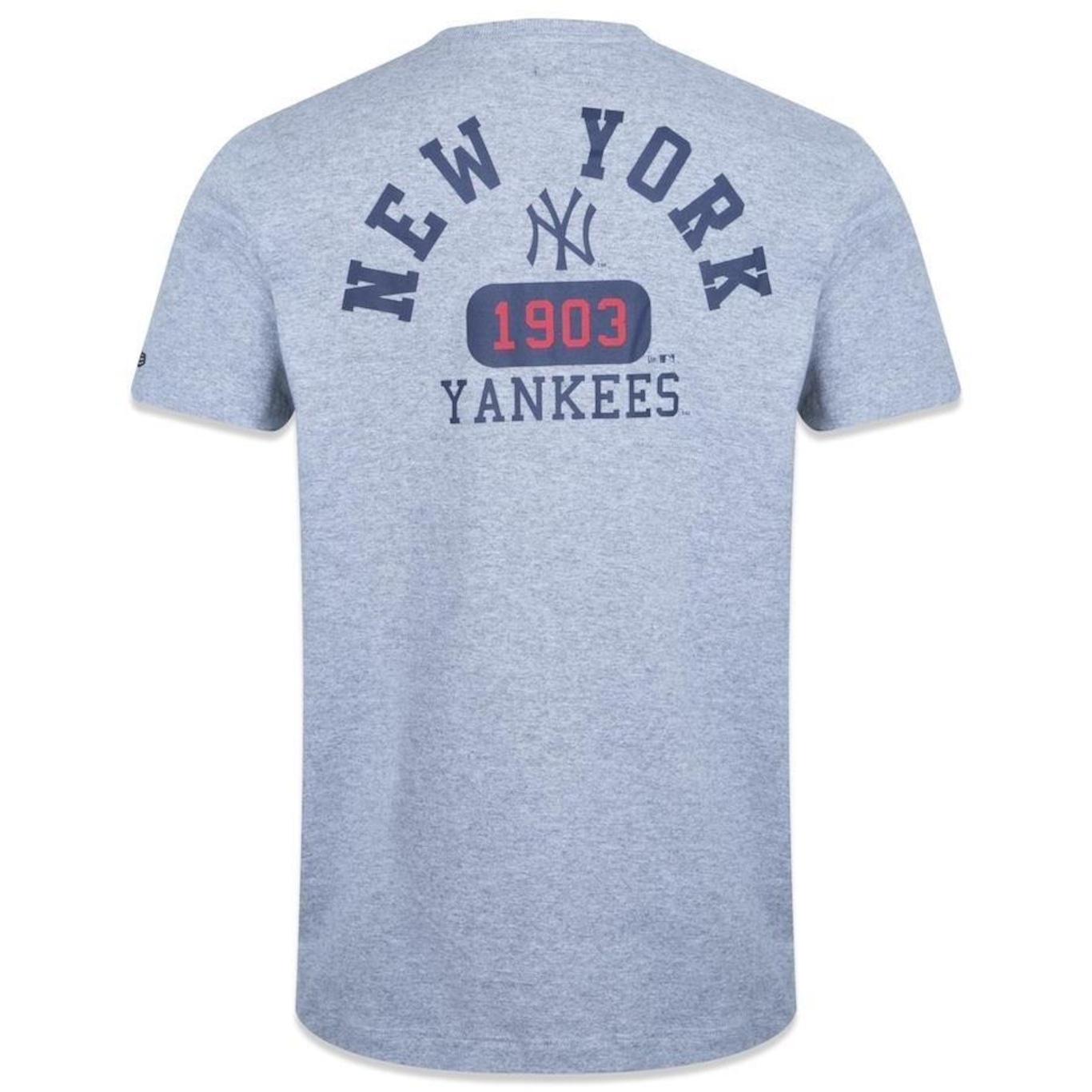 Camiseta Regular New Era Mlb New York Yankees Core - Masculina - Foto 5