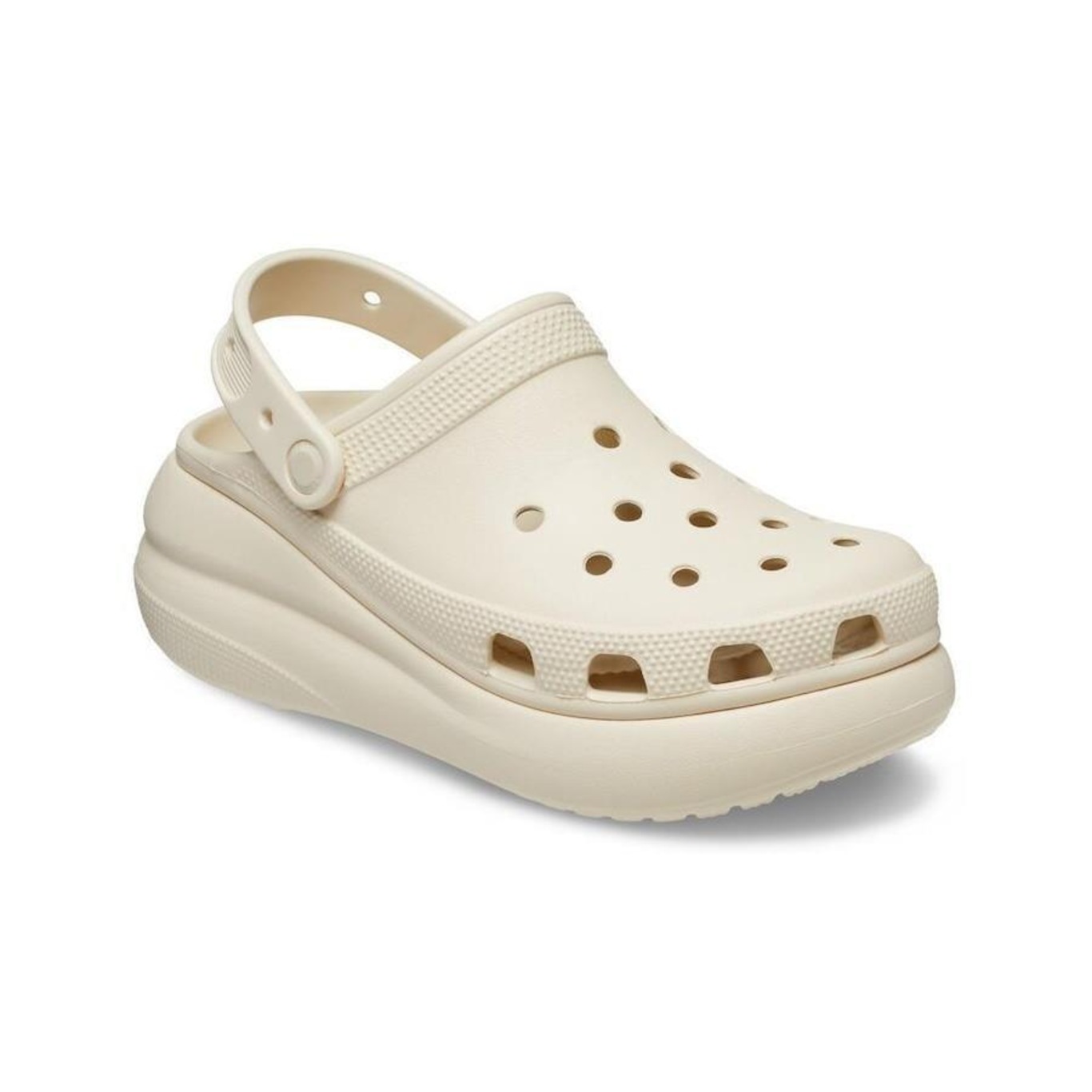 Sandália Crocs Classic Crush Platform Clog - Unissex - Foto 2