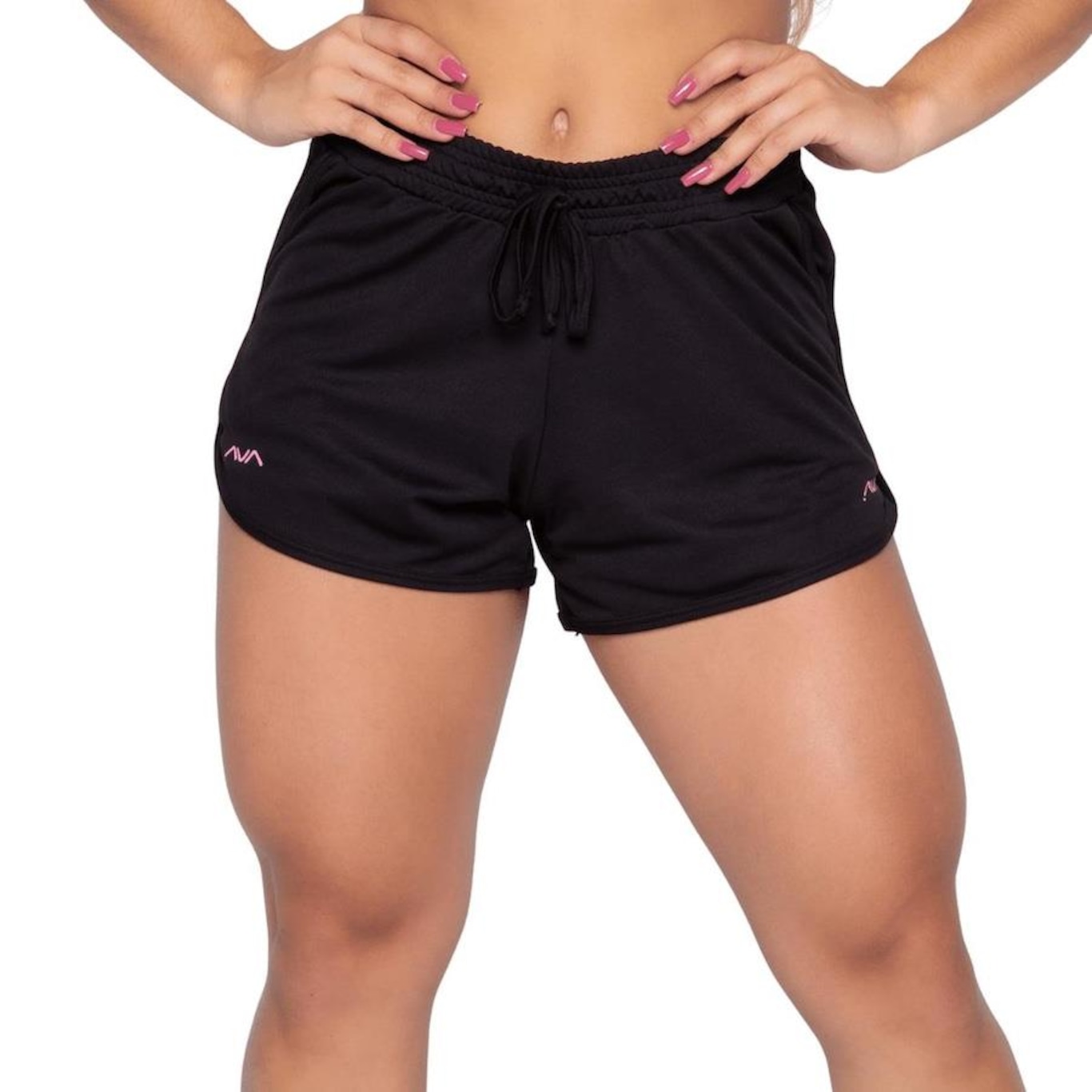 Short AVA Fitness Wear Dry Com Bolso - Feminino - Foto 1