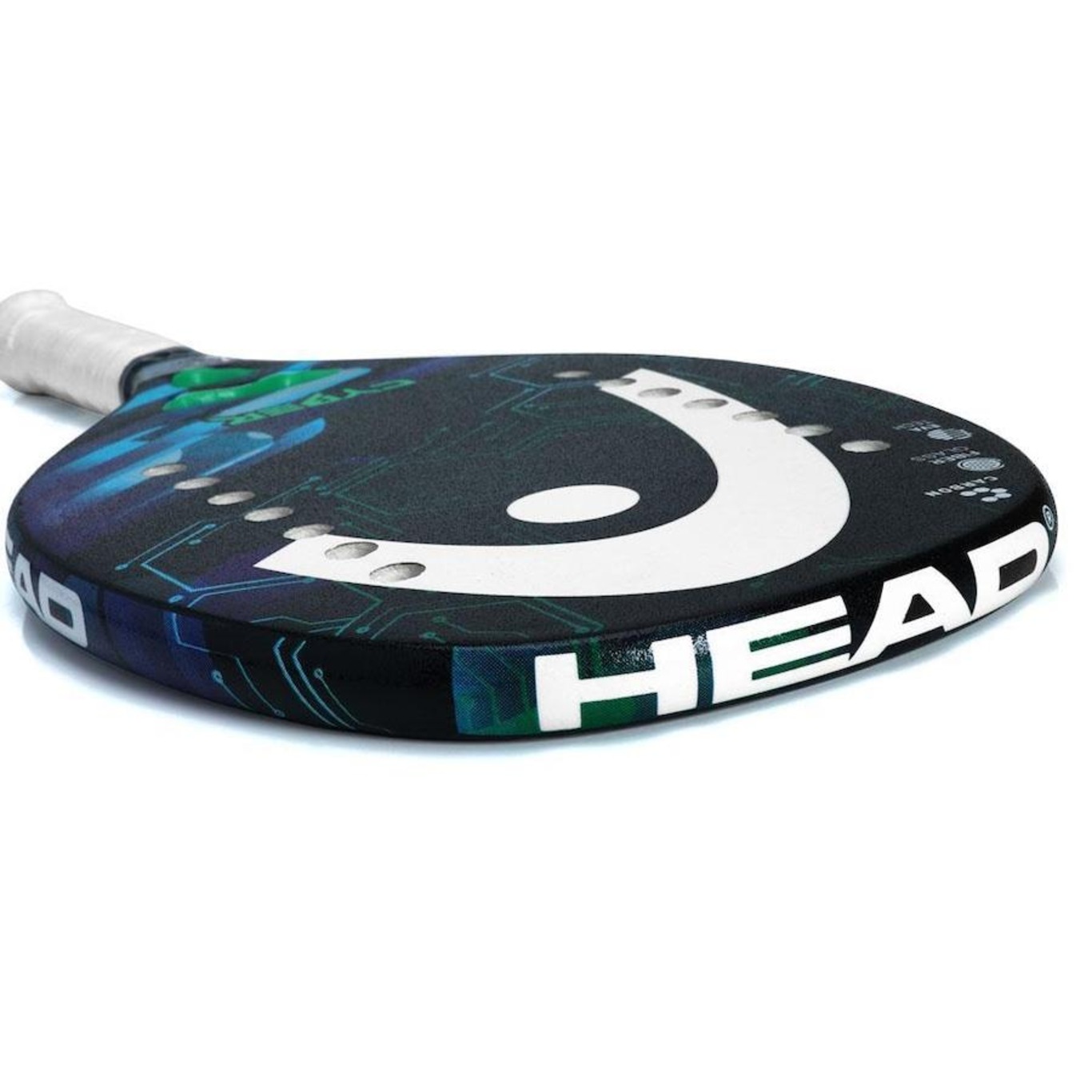 Raquete de Beach Tennis Head Cyber Fibra e Carbono - Foto 5