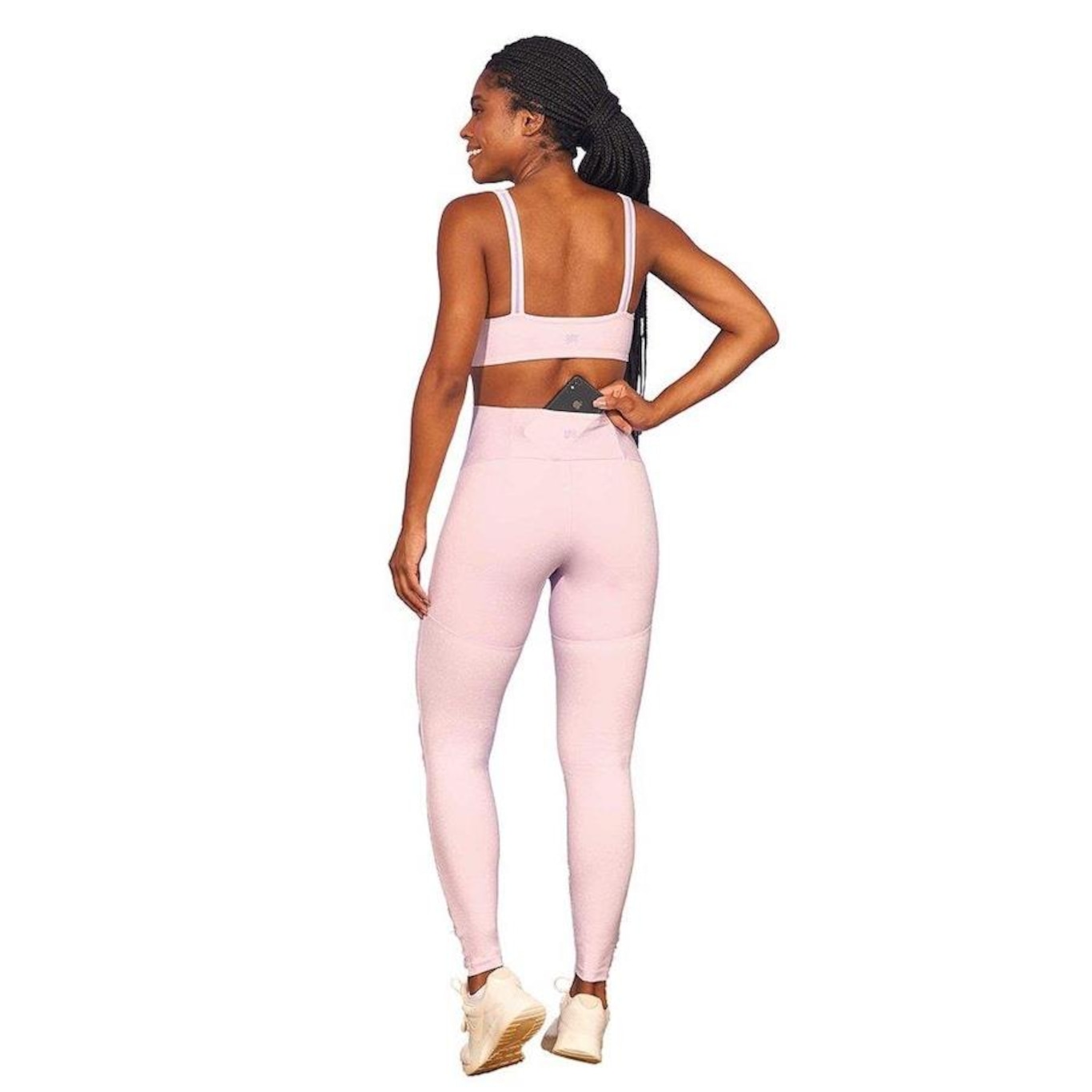 Calça Legging Alto Giro Matrix - Feminina - Foto 2