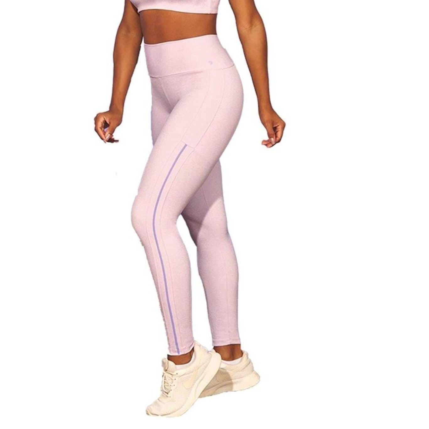 Calça Legging Alto Giro Matrix - Feminina - Foto 3