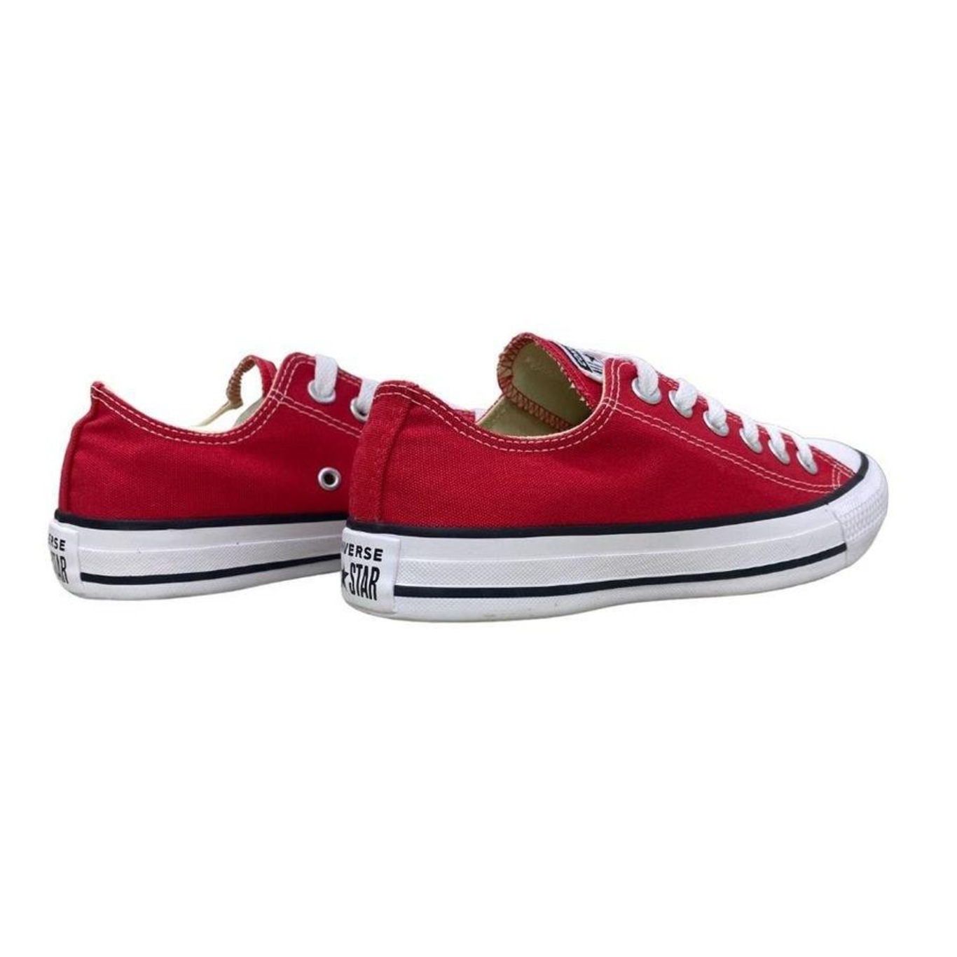 Tênis All Star CT10007 Feminino Preto Vermelho Branco