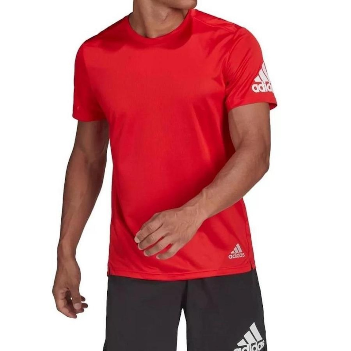 Camiseta adidas Run It - Masculina - Foto 1