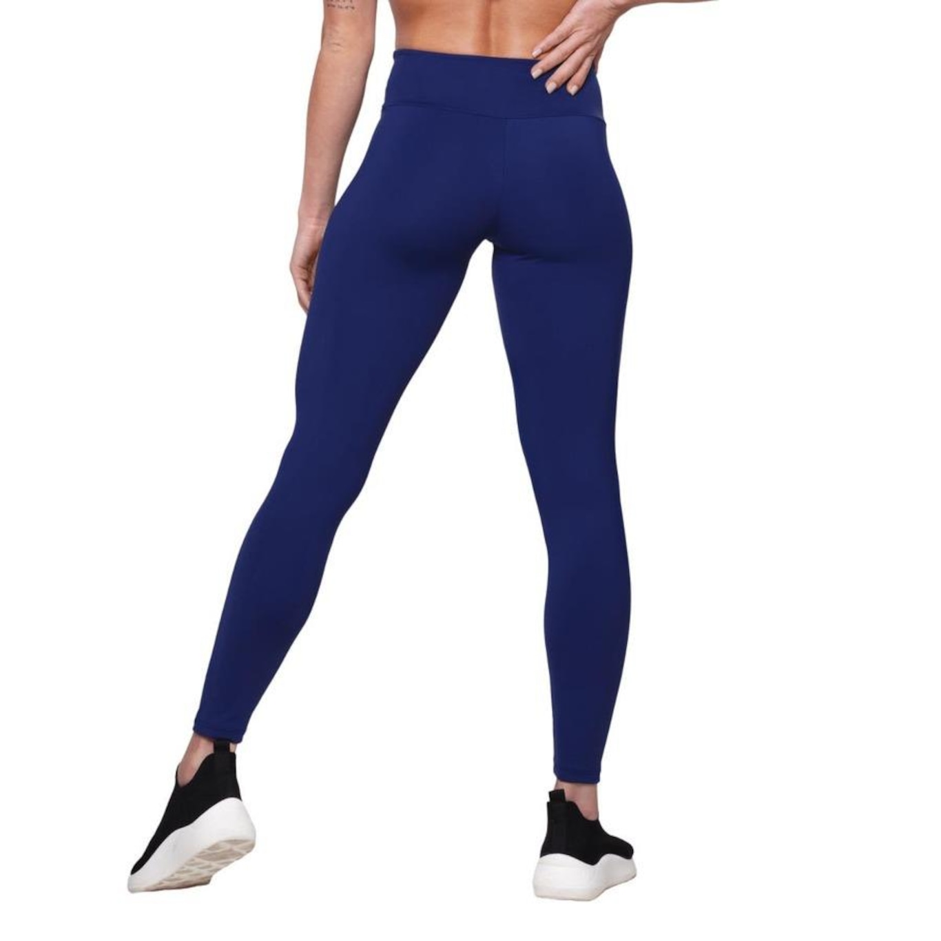 Calça Legging AVA Fitness Wear Básica Suplex Poliamida - Feminina - Foto 3