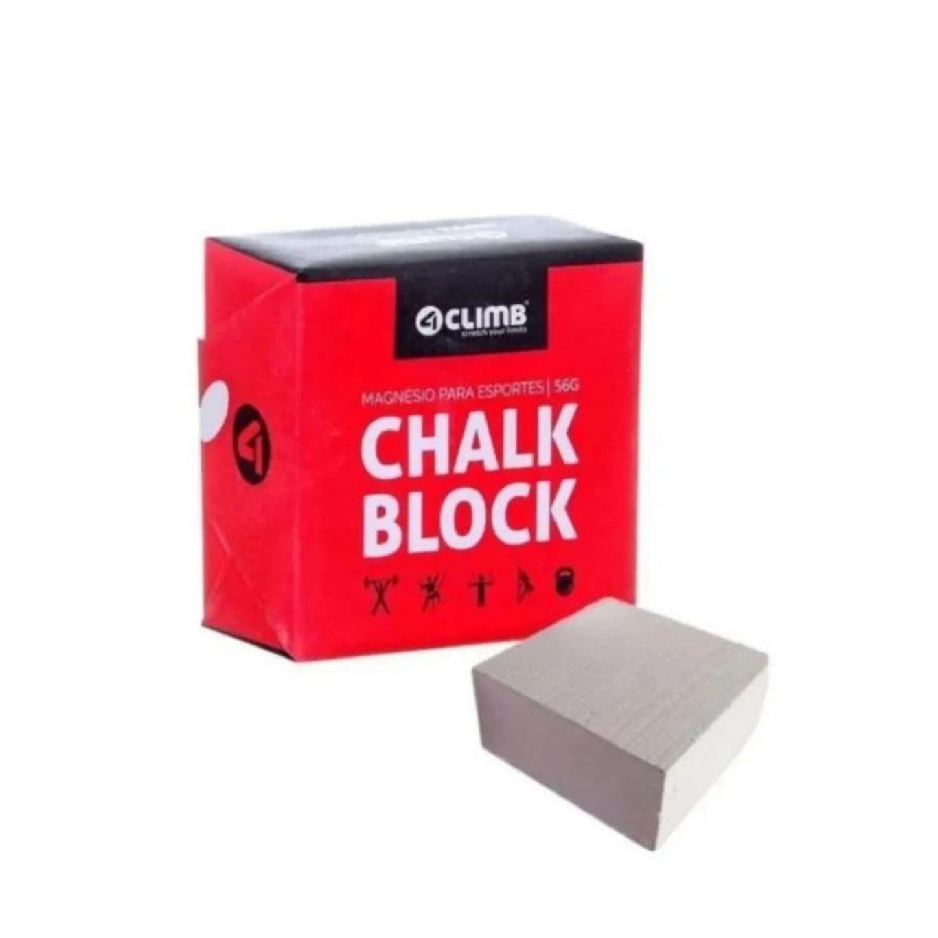 Pó Magnesio Chalk Blok Magnésio Em Bloco - Foto 1