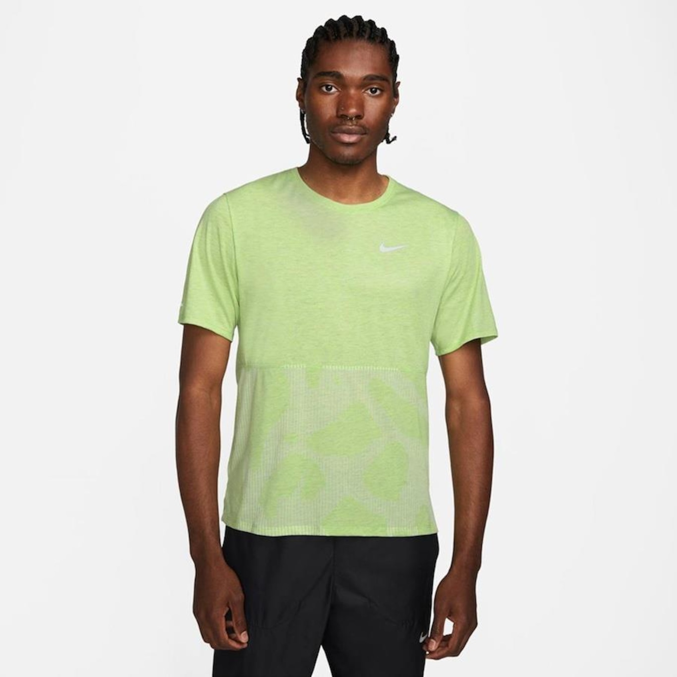 Neon green shirt store nike