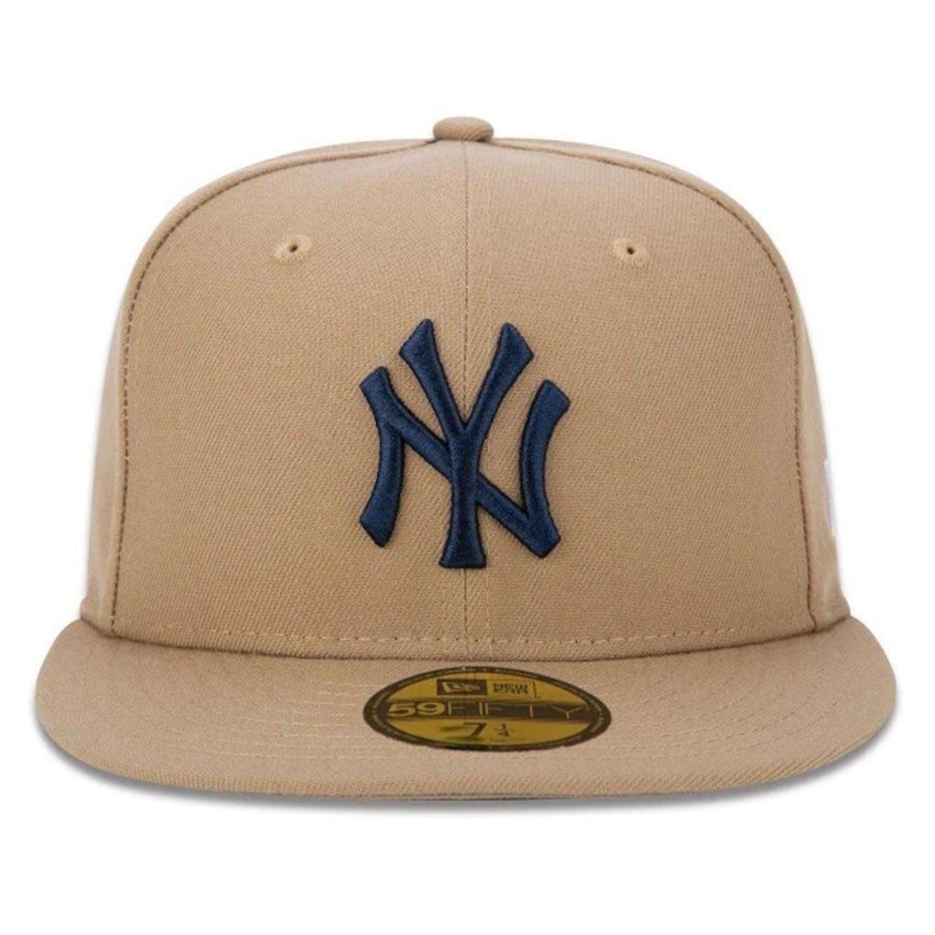 Boné Aba Reta New Era 5950 New York Yankees Caqui - Fechado - Adulto - Foto 3