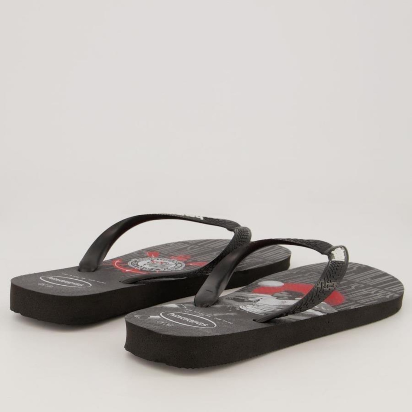 Chinelo Havaianas Corinthians - Adulto - Foto 4