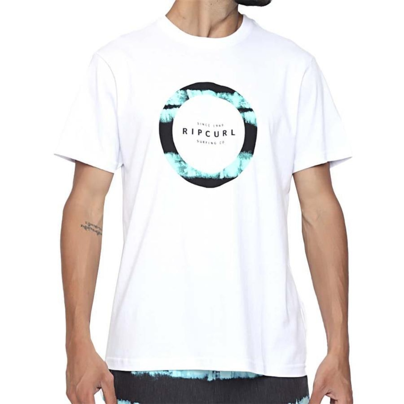 Camiseta Rip Curl Circle 10M Filter Tee - Masculina - Foto 1