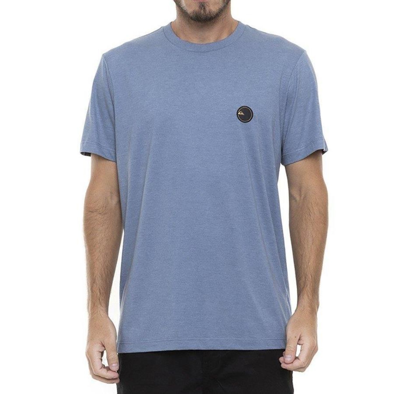 Camiseta Quiksilver Patch Round - Masculina - Foto 1