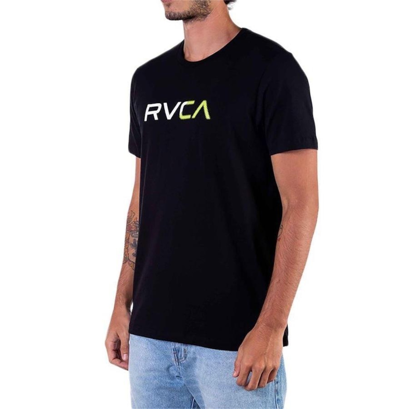 Camiseta RVCA Scanner - Masculina - Foto 3