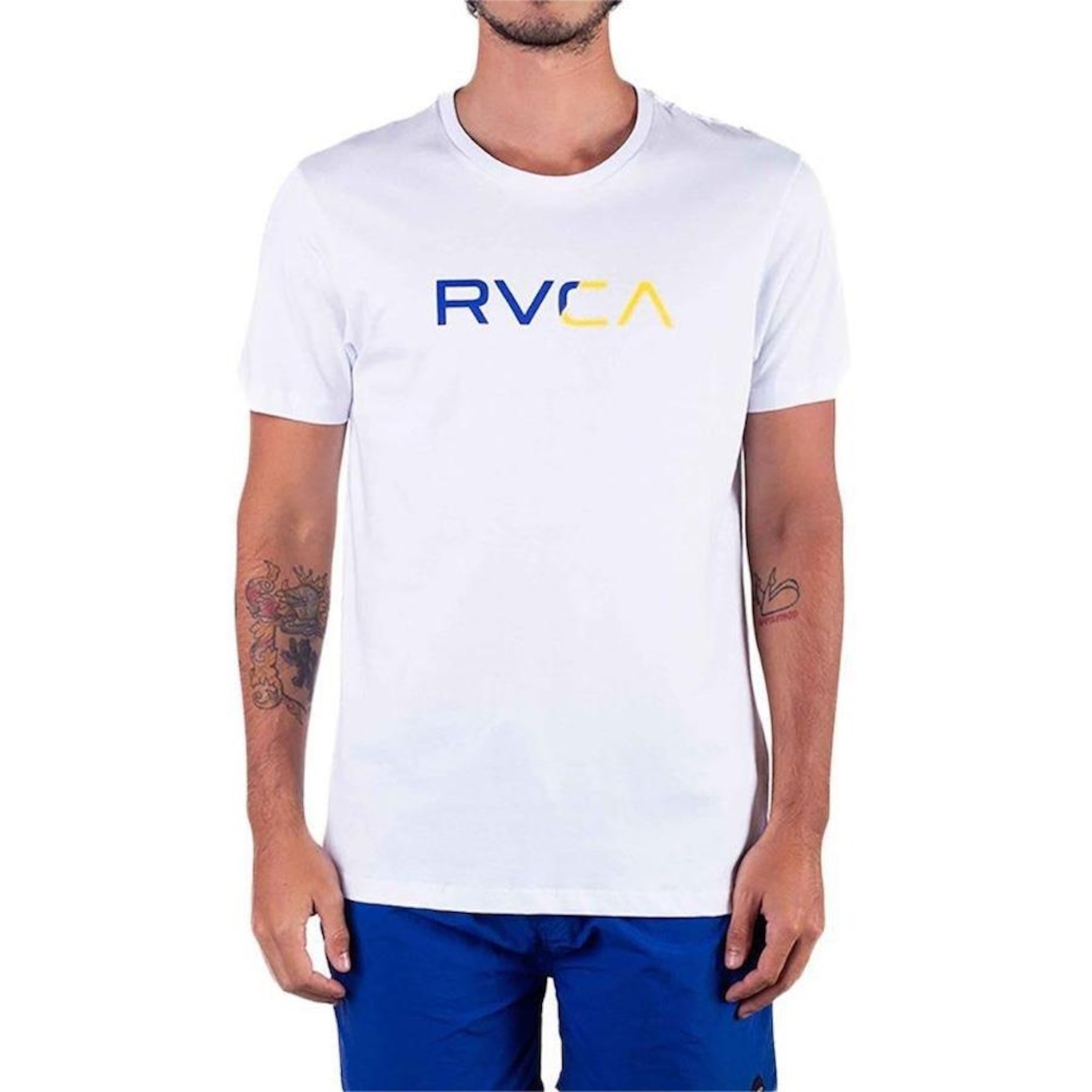 Camiseta RVCA Scanner - Masculina - Foto 1