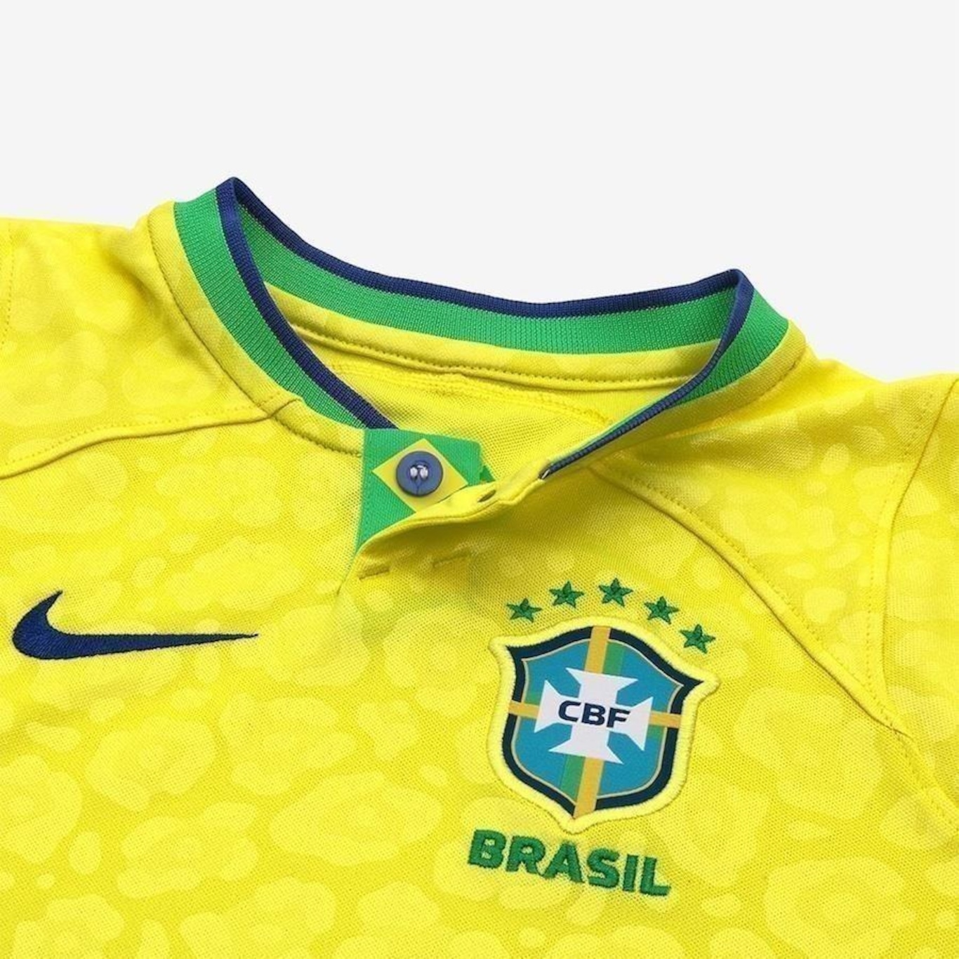 Camisa do Brasil Nike Torcedor Pro I 22/23 - Infantil - Foto 5