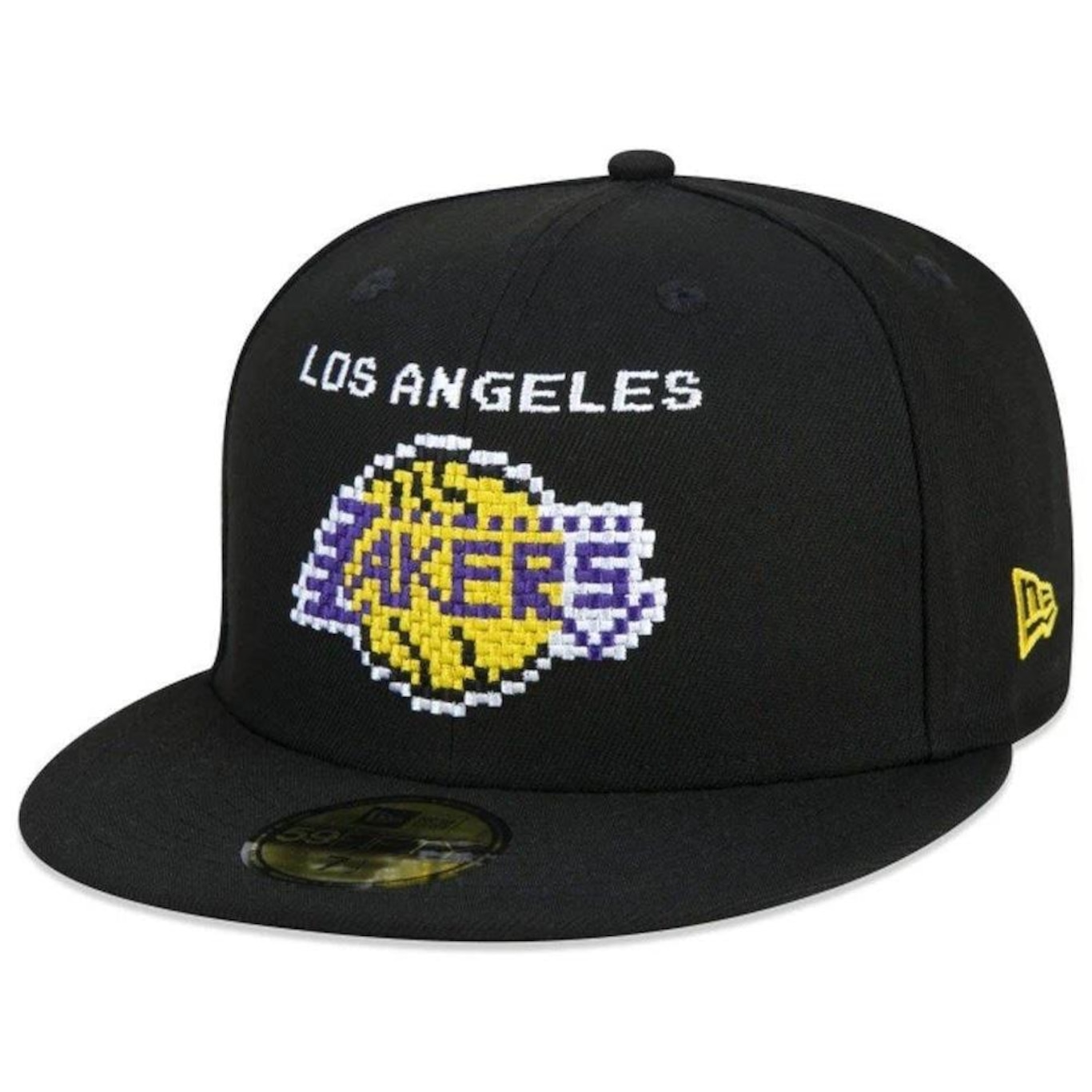 Boné Aba Reta New Era 59FIFTY NBA Los Angeles Lakers Tecnologic - Fechado - Adulto - Foto 1