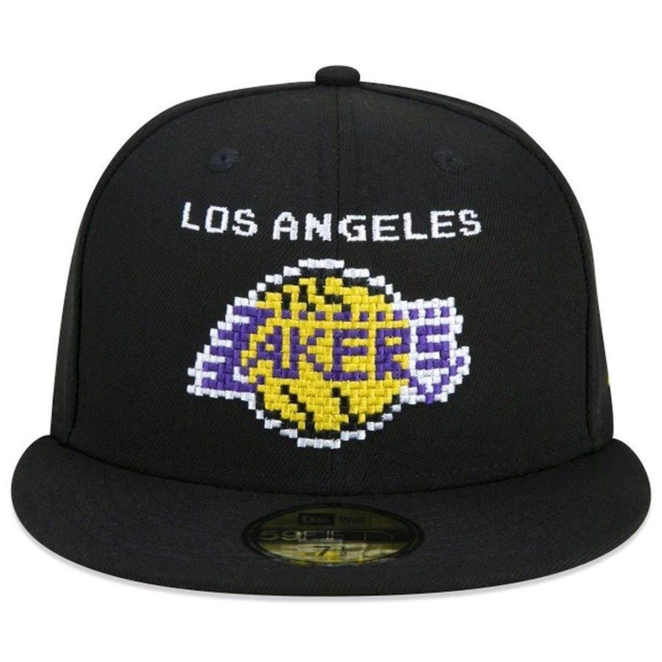 Boné Aba Reta New Era 59FIFTY NBA Los Angeles Lakers Tecnologic - Fechado - Adulto - Foto 3