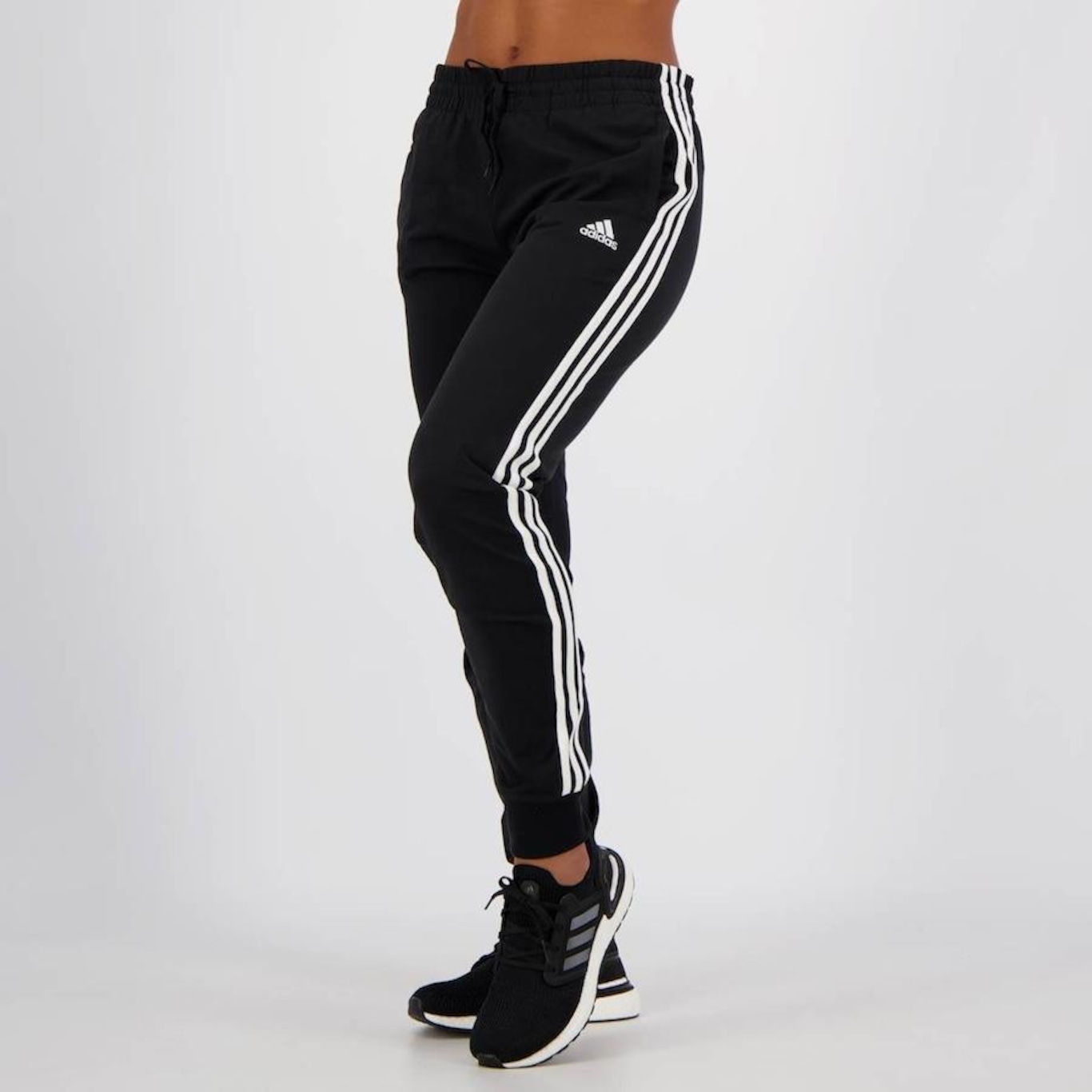 Calça adidas Essentials Slim - Feminina - Foto 1