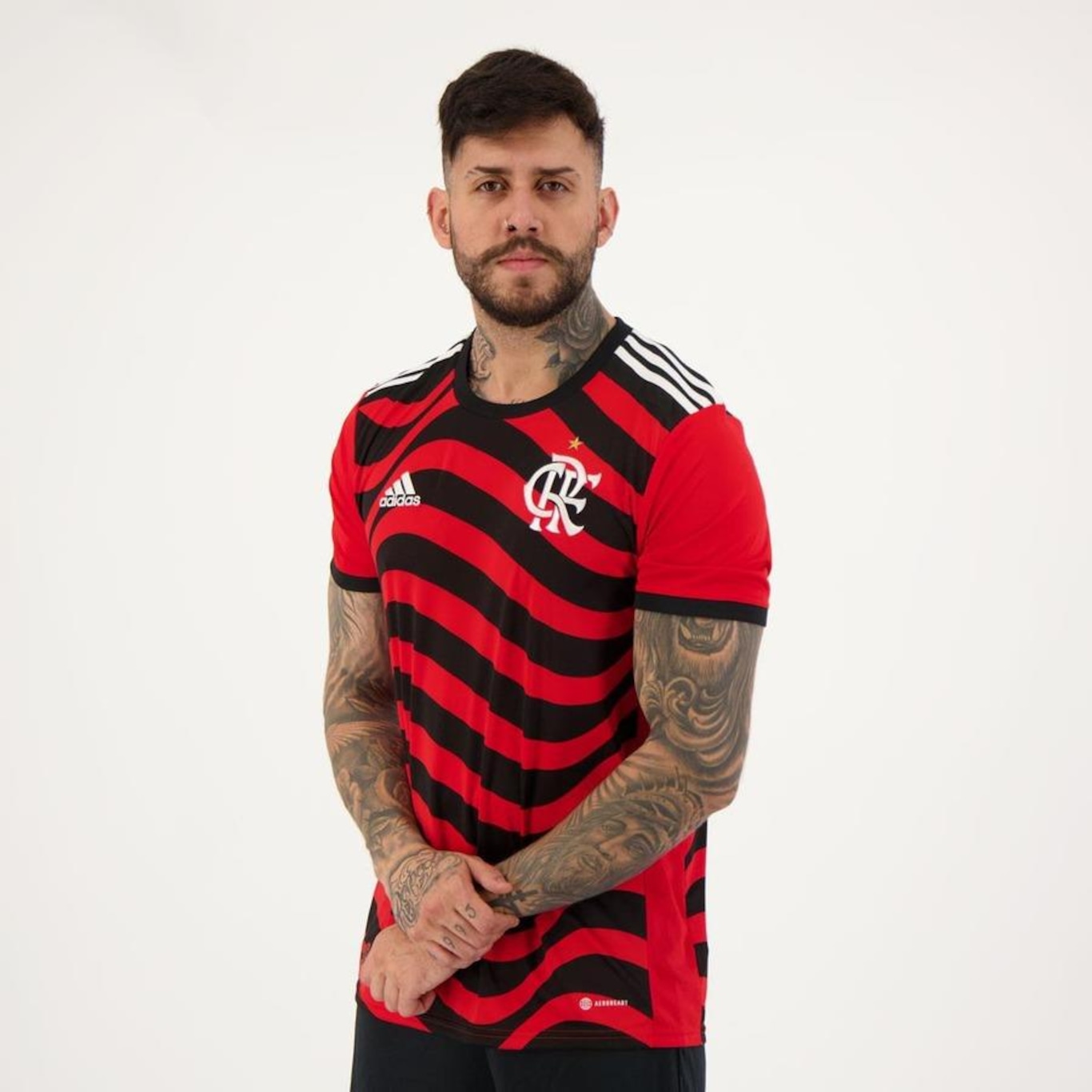 Camisa adidas Flamengo III 2022 14 - Masculina - Foto 3