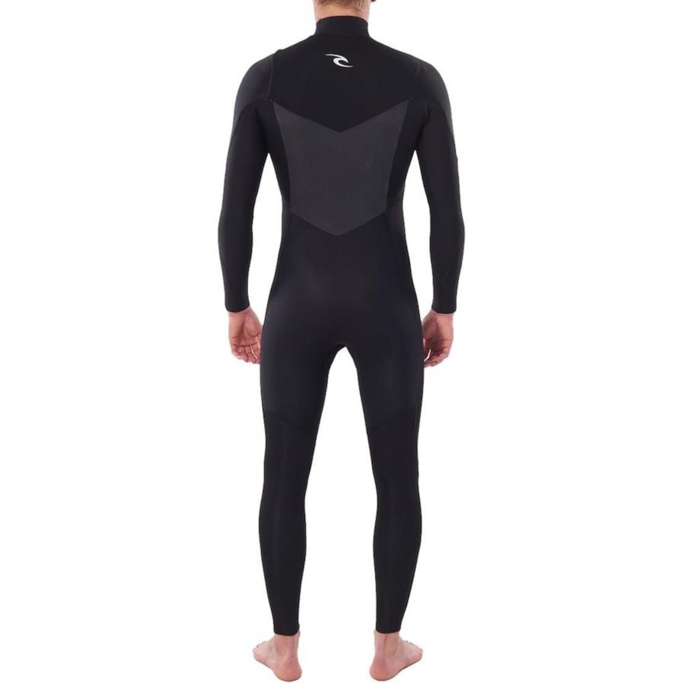 Long John Rip Curl Dawn Patrol 4/3mm Chest Zip Black - Masculino - Foto 4