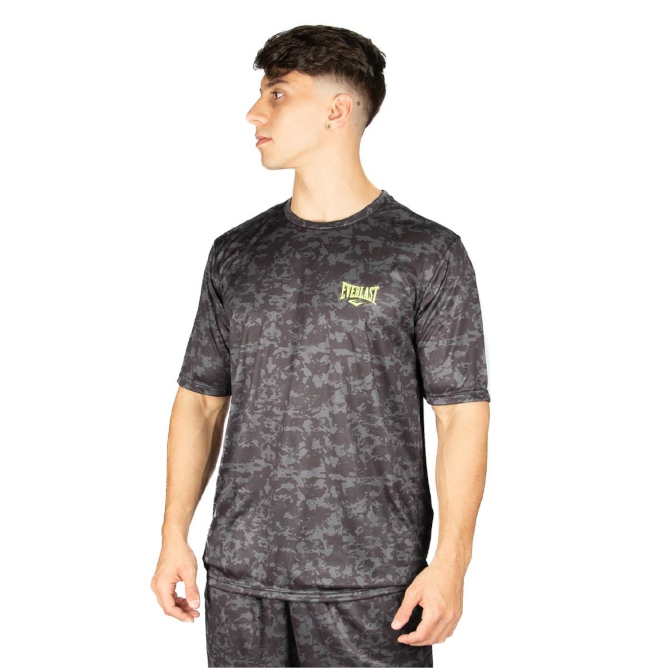 Camiseta Everlast Ever Dry Camuflada - Masculina - Foto 3