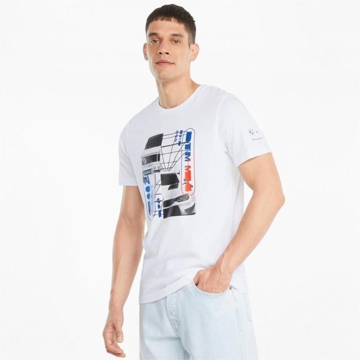 Camiseta Puma Bmw mms Car Graphic - Masculina - Foto 3