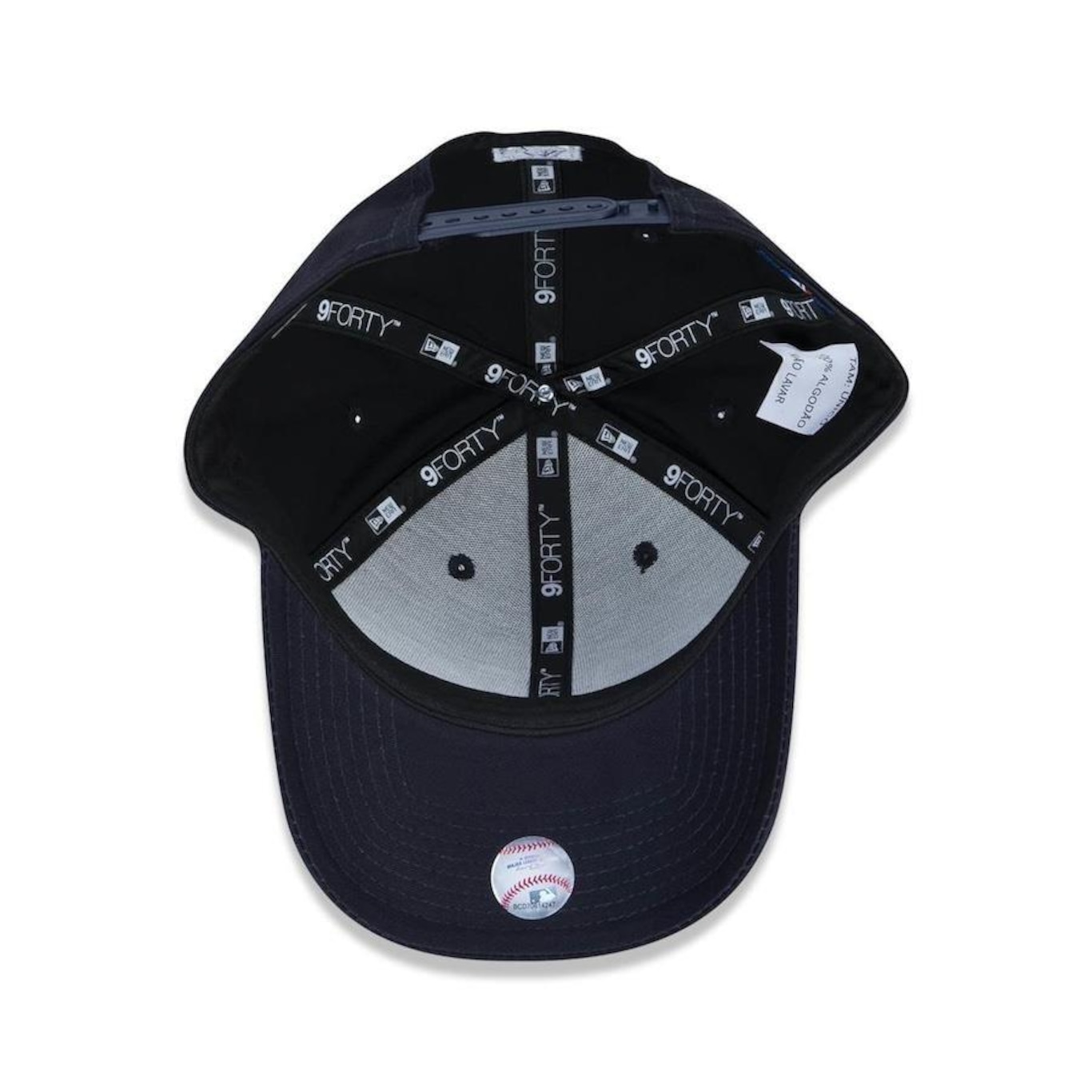 Boné Aba Curva New Era 9forty New York Yankees - Snapback - Adulto - Foto 5