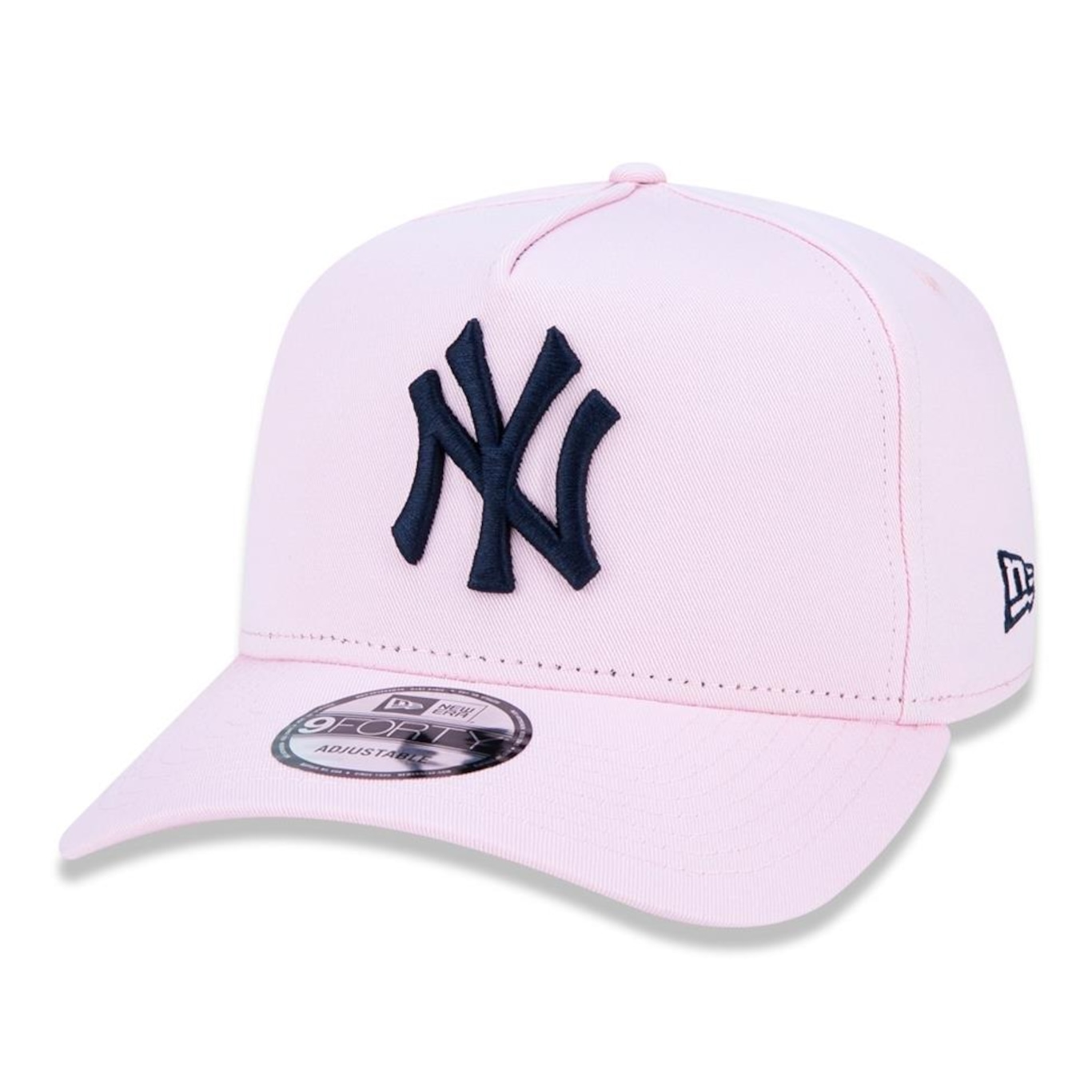 Boné New York Yankees MLB Aba Curva New Era 9Forty Snapback BON147 - Adulto - Foto 2