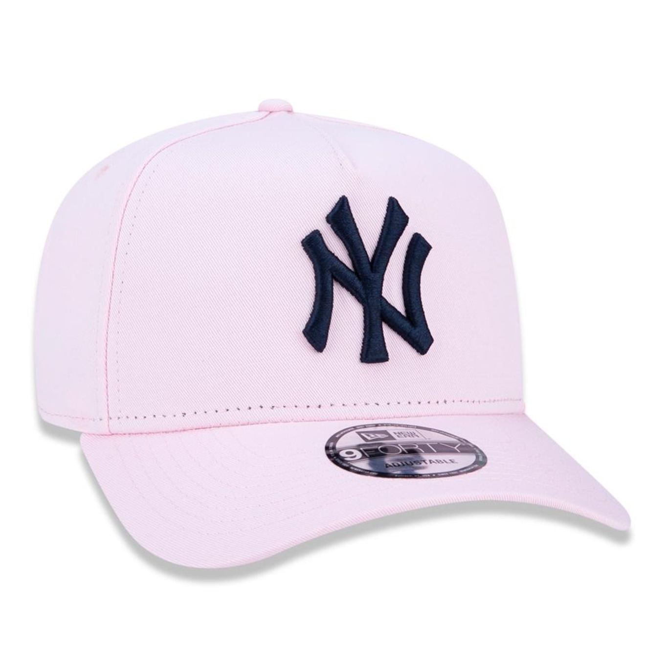 Boné New York Yankees MLB Aba Curva New Era 9Forty Snapback BON147 - Adulto - Foto 3