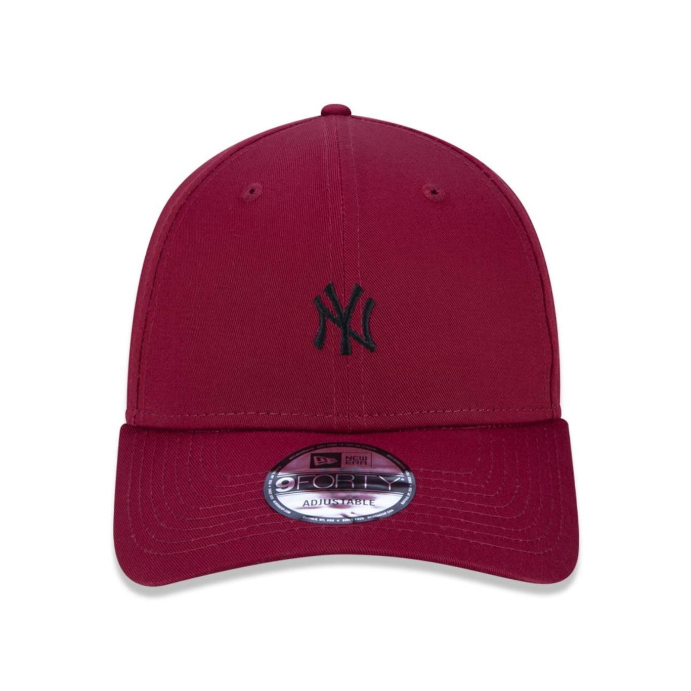 Boné Aba Curva New Era 9Forty MLB New York Yankees Mini Logo - Snapback - Adulto - Foto 1