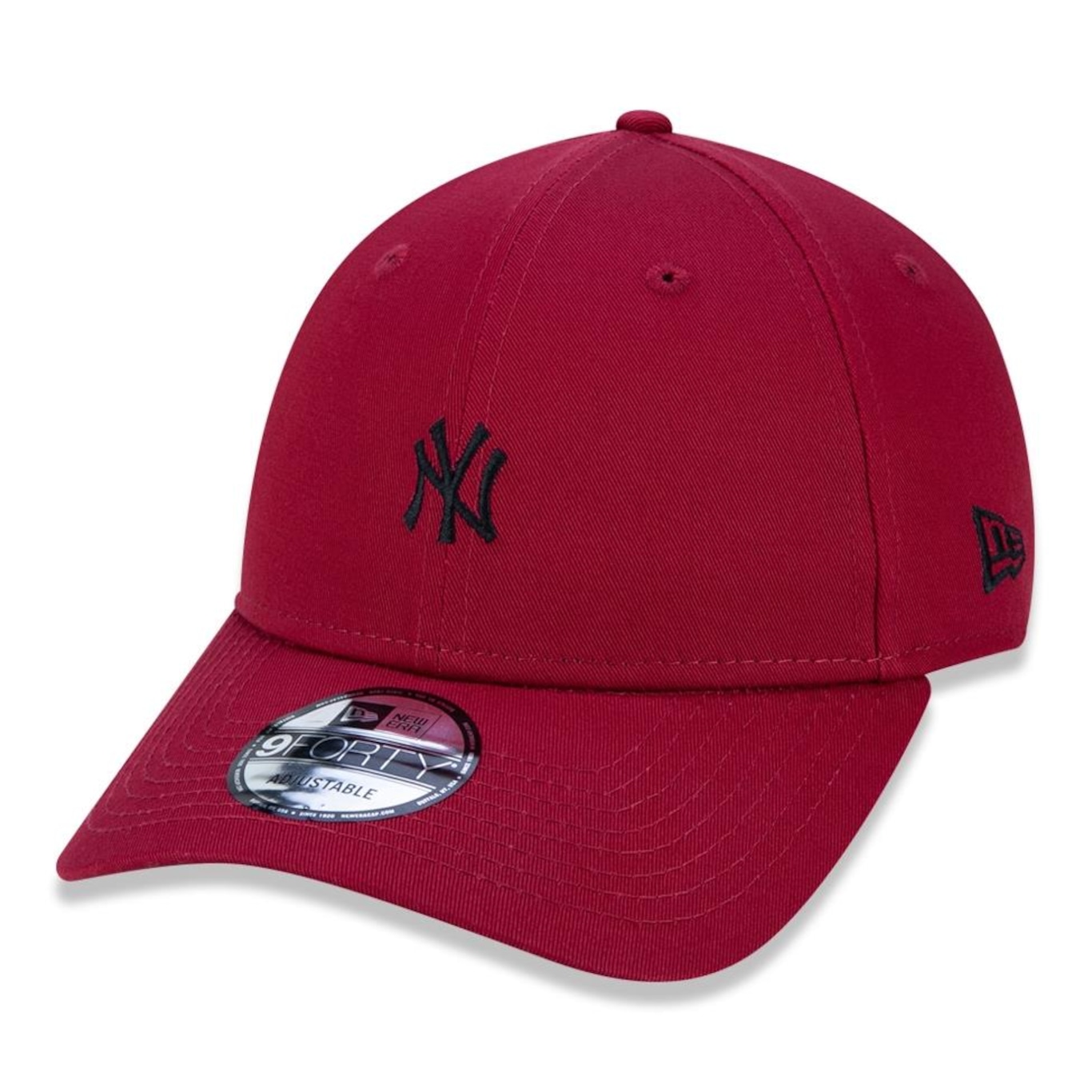 Boné Aba Curva New Era 9Forty MLB New York Yankees Mini Logo - Snapback - Adulto - Foto 2