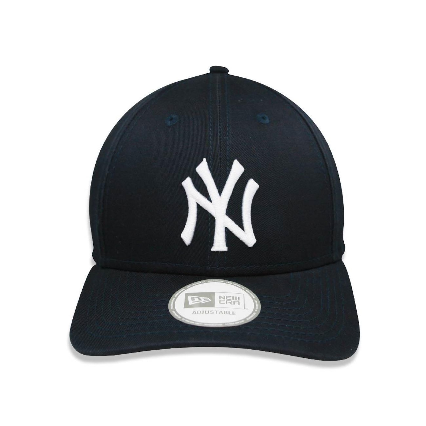 Boné Aba Curva New Era 9Forty MLB New York Yankees - Ajustável - Adulto - Foto 1