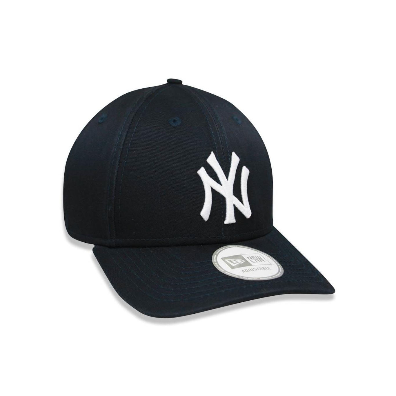 Boné Aba Curva New Era 9Forty MLB New York Yankees - Ajustável - Adulto - Foto 3