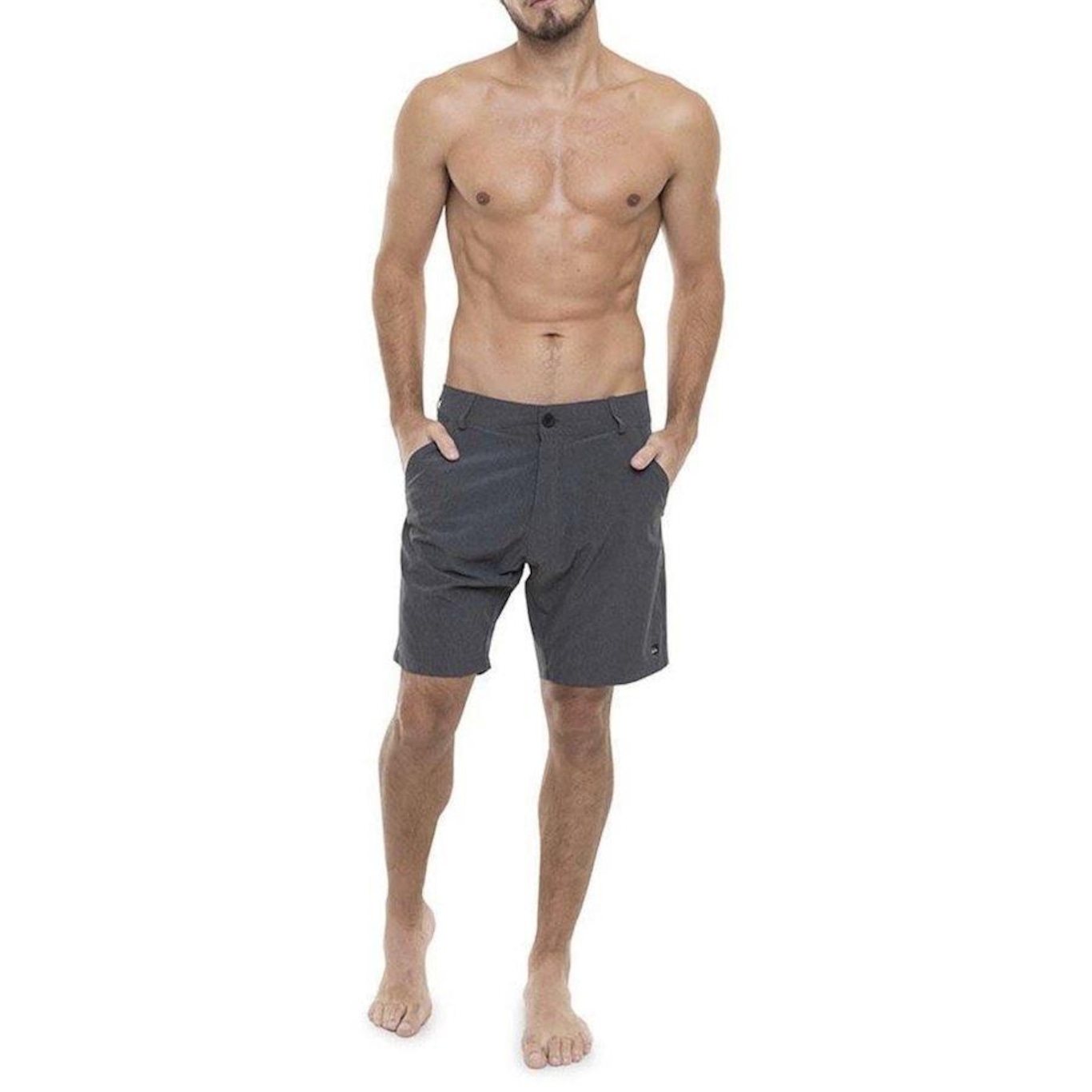 Bermuda Quiksilver Solid Fusion - Masculina - Foto 4