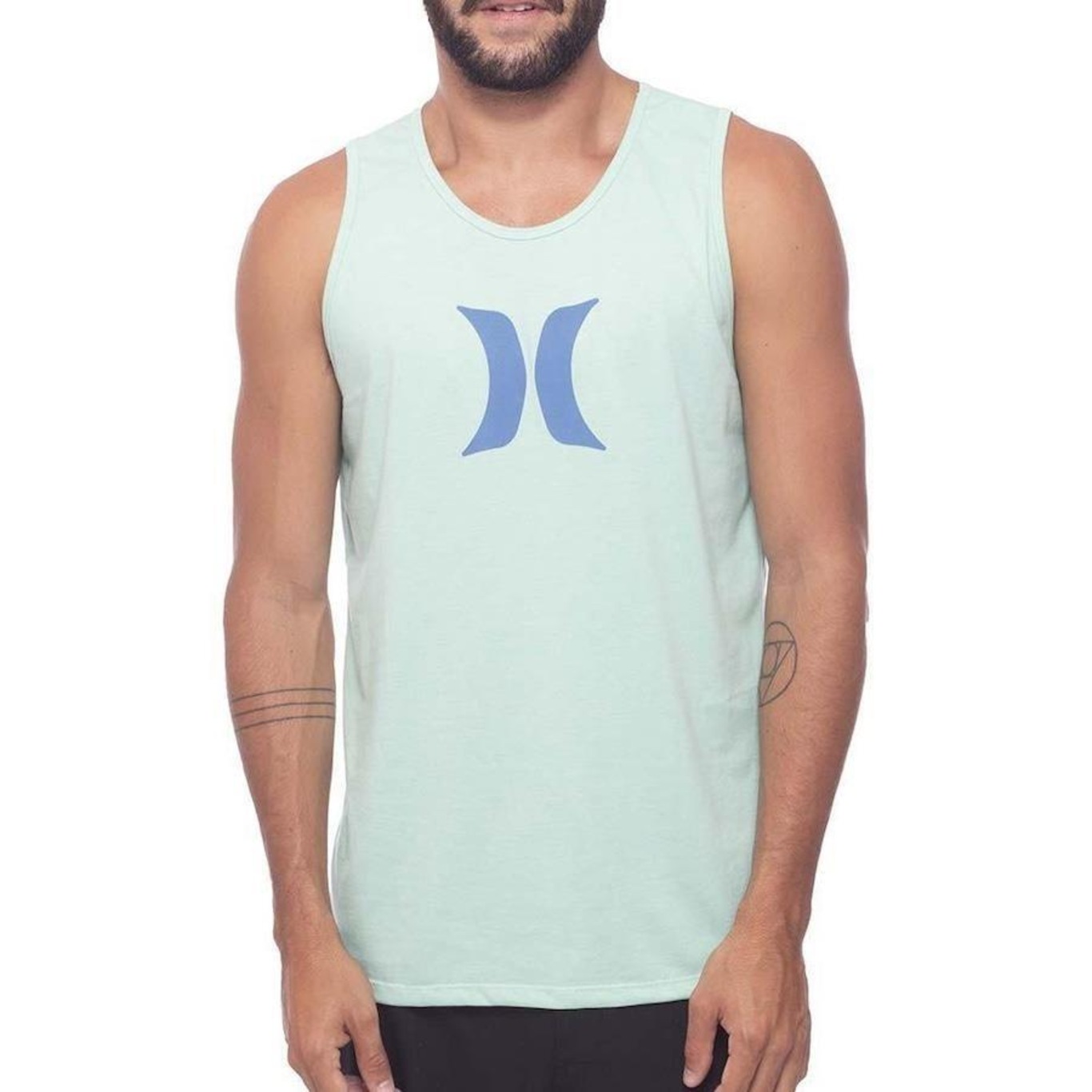 Camiseta Regata Hurley Silk Icon - Masculina - Foto 1