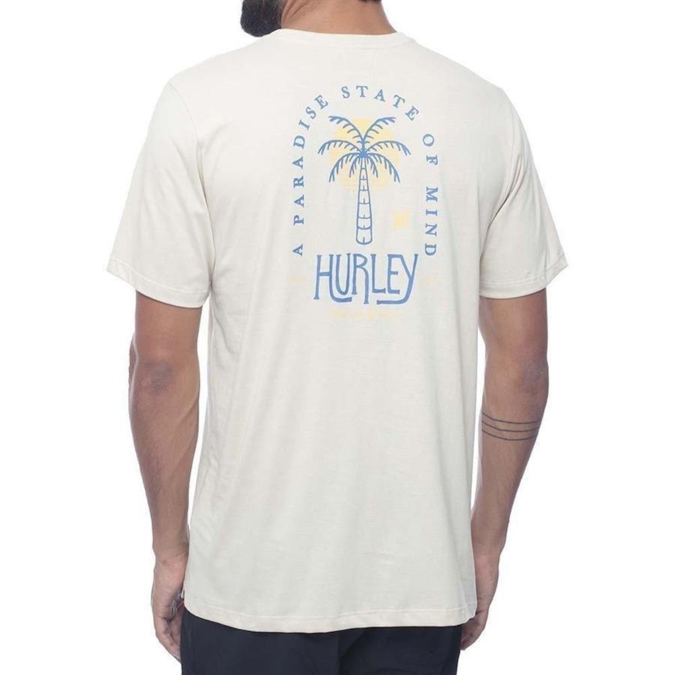 Camiseta Hurley Silk Palms - Masculina - Foto 2