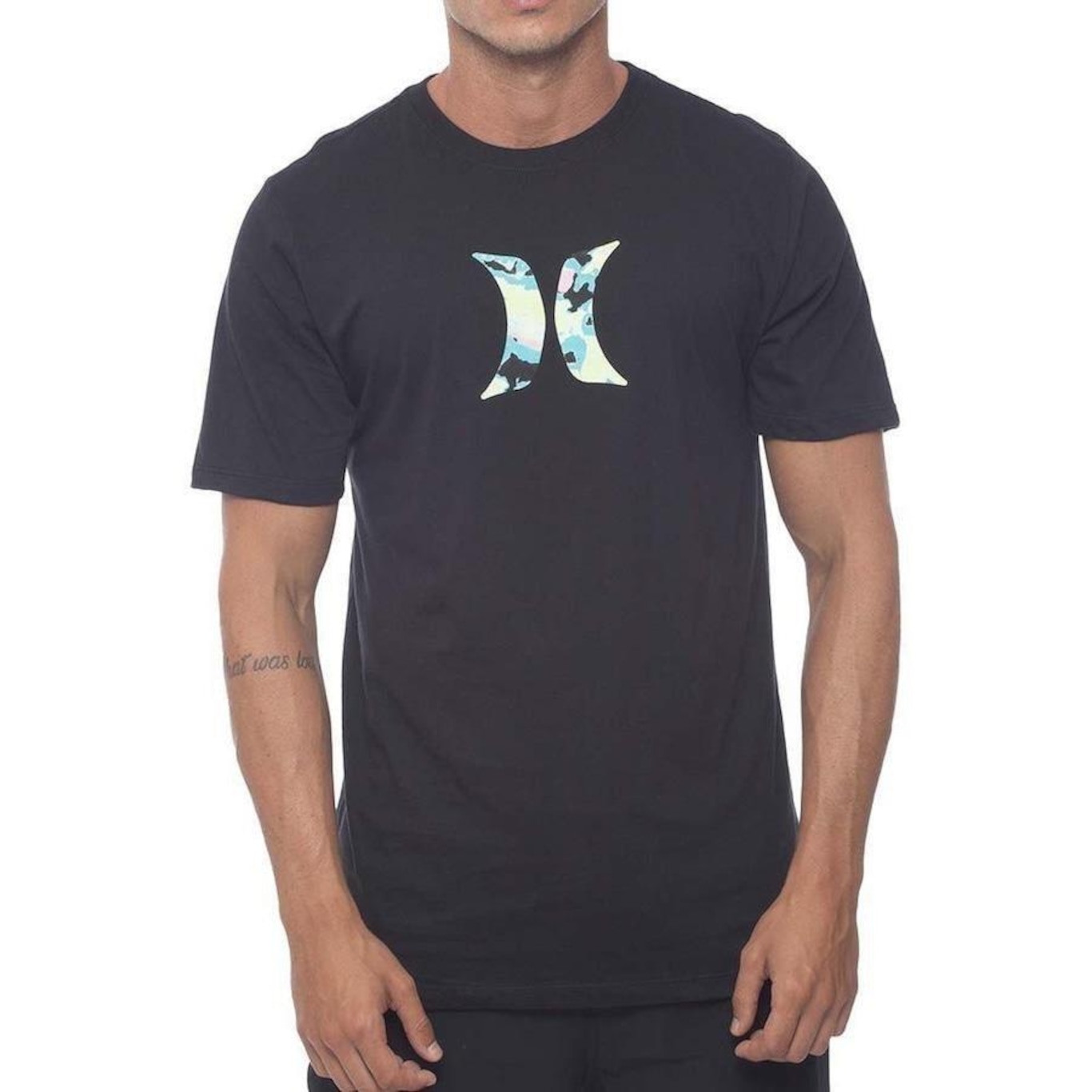 Camiseta Hurley Silk Liquid - Masculina - Foto 1