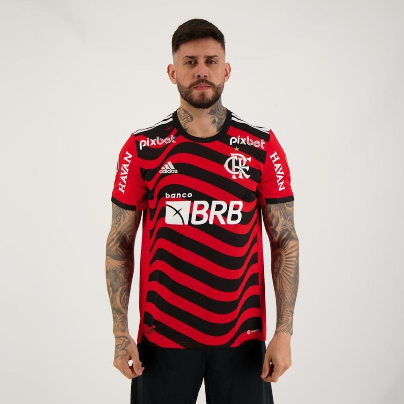 Nova Camisa Edição Jogador Flamengo 1 Com Todos Patrocínios 2023