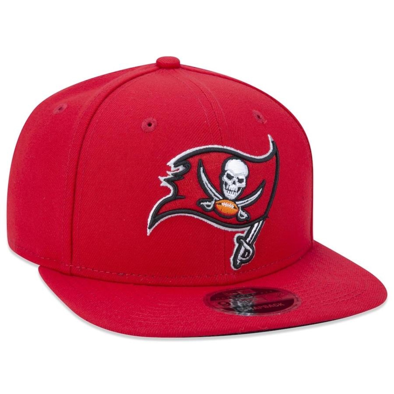 Boné Aba Reta New Era 9Fifty Original Fit Nfl Tampa Bay Buccaneers - Snapback - Adulto - Foto 3