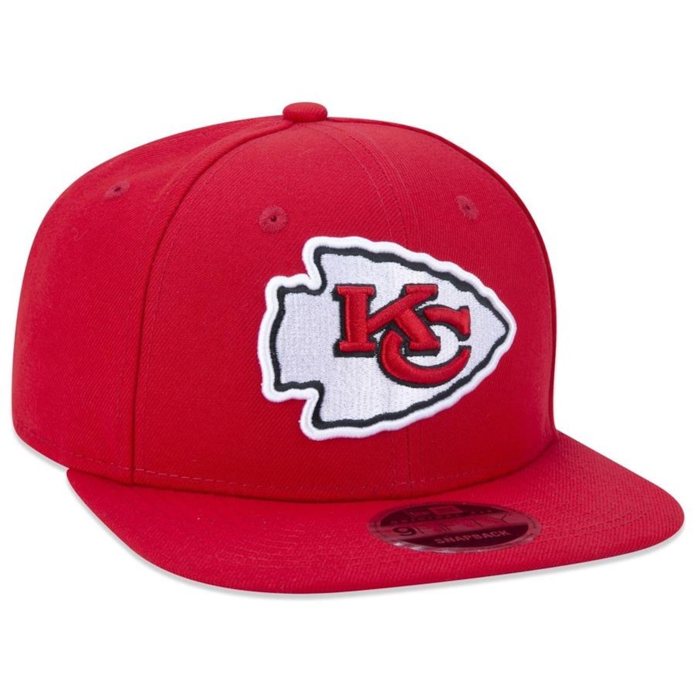 Boné Aba Reta New Era 9Fifty Original Fit Nfl Kansas City Chiefs - Snapback - Adulto - Foto 2