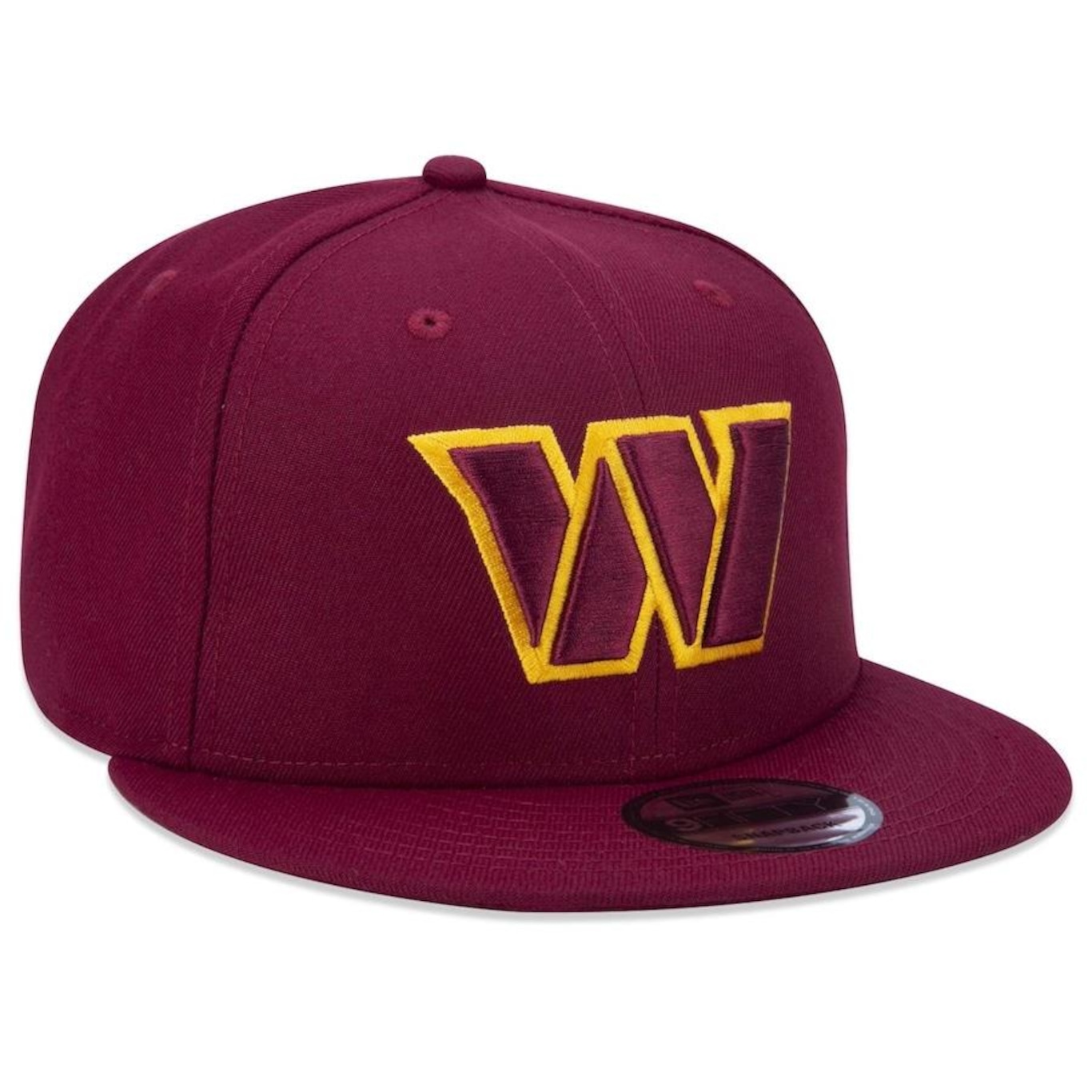 Boné Aba Reta New Era 9Fifty Original Fit Nfl Washington Football - Snapback - Adulto - Foto 3