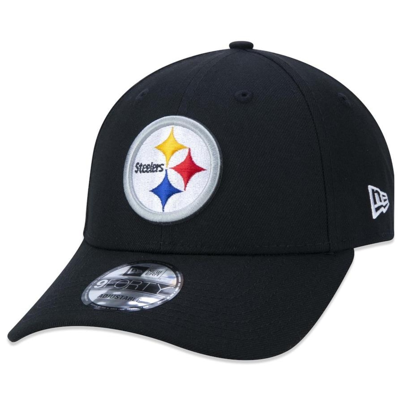 Boné Aba Curva New Era 9Forty Nfl Pittsburgh Steelers - Snapback - Adulto - Foto 1