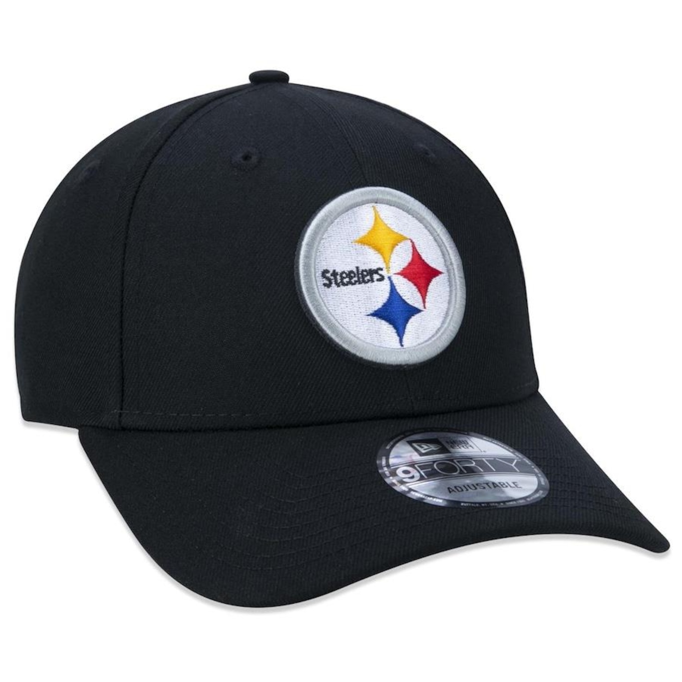 Boné Aba Curva New Era 9Forty Nfl Pittsburgh Steelers - Snapback - Adulto - Foto 3