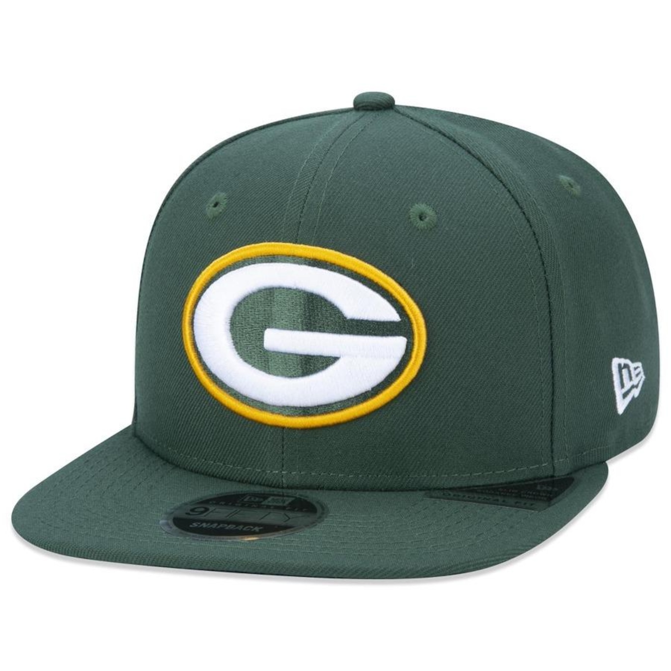 Boné Aba Reta New Era 9Fifty Original Fit Nfl Green Bay Packers - Snapback - Adulto - Foto 1