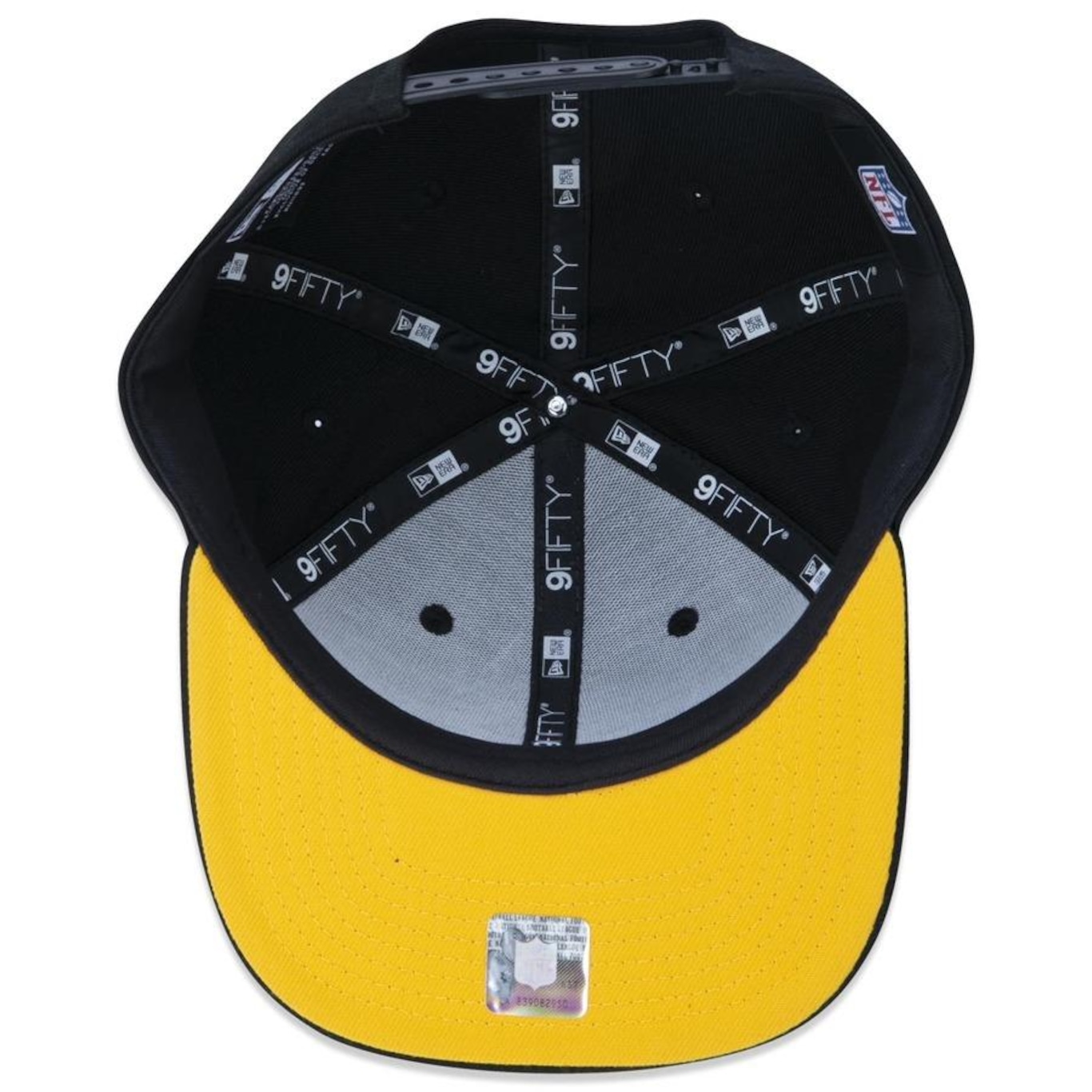 Boné Aba Reta New Era 9Fifty Original Fit Nfl Pittsburgh Steelers - Snapback - Adulto - Foto 5