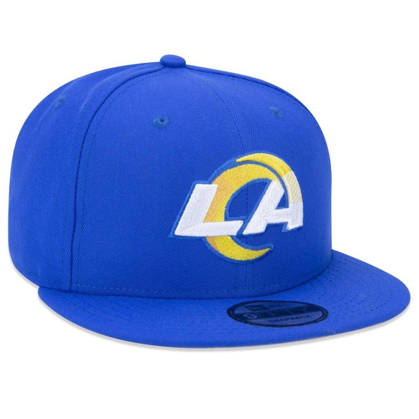 Boné Aba Reta New Era 9Fifty Original Fit Nfl Los Angeles Rams - Snapback - Adulto - Foto 3