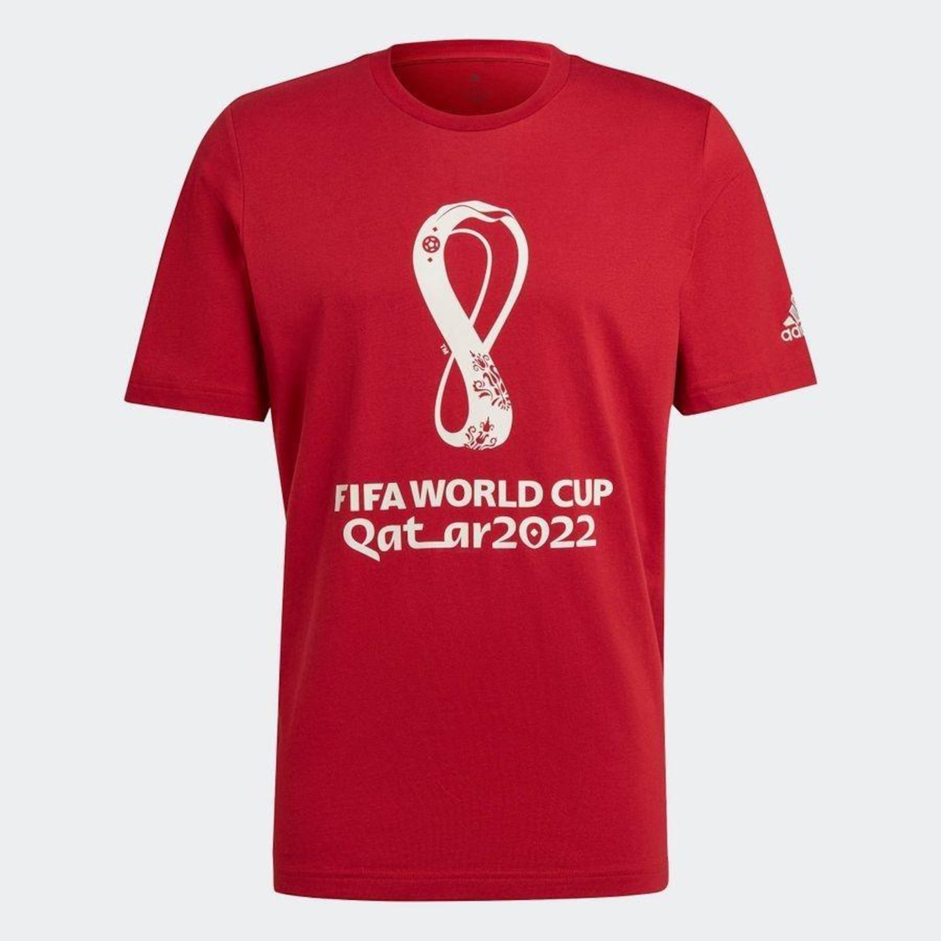 Camiseta adidas Estampada Copa do Mundo FIFA 2022™ - Masculina em