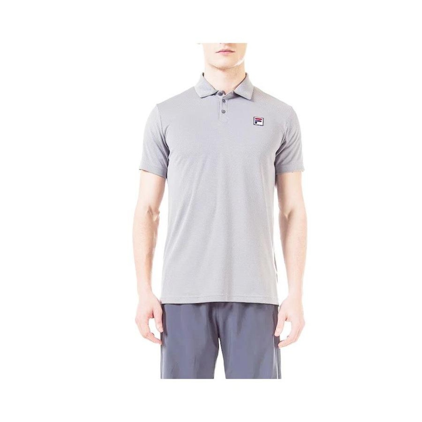 Camisa Polo Fila Action III - Masculina - Foto 1