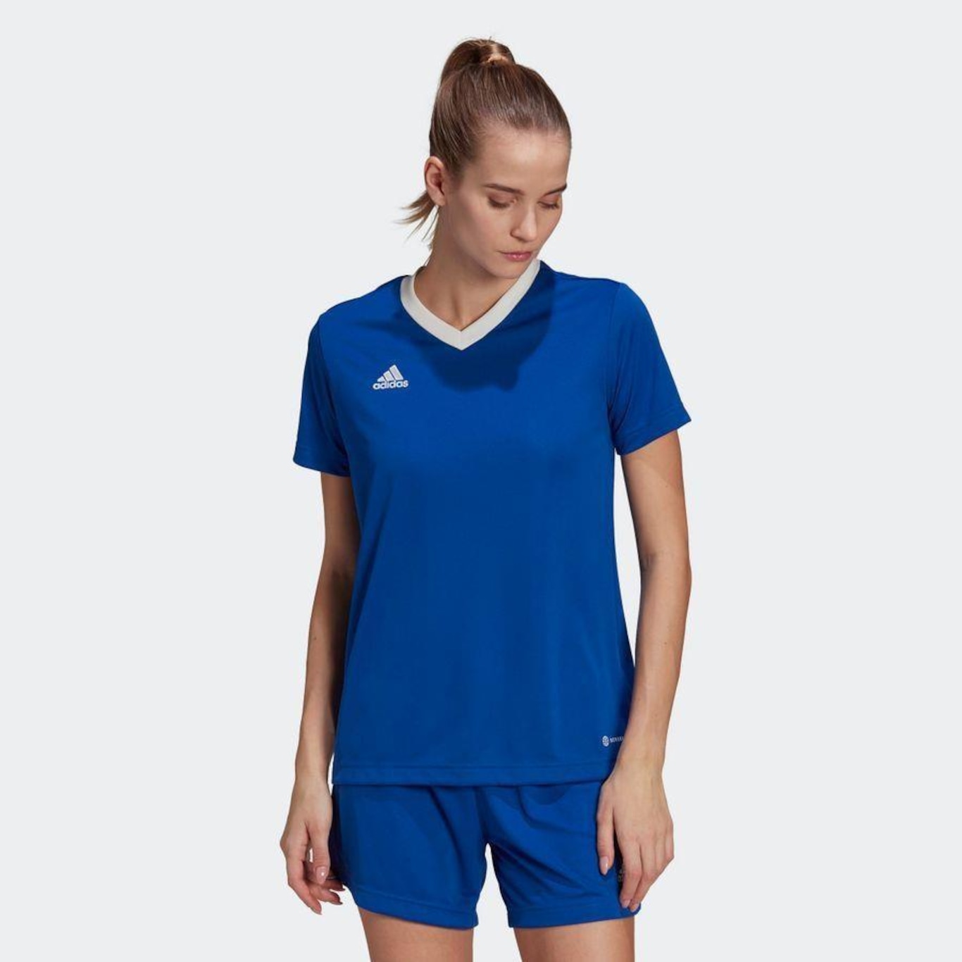 Camisa adidas Entrada 22 - Feminina - Foto 3